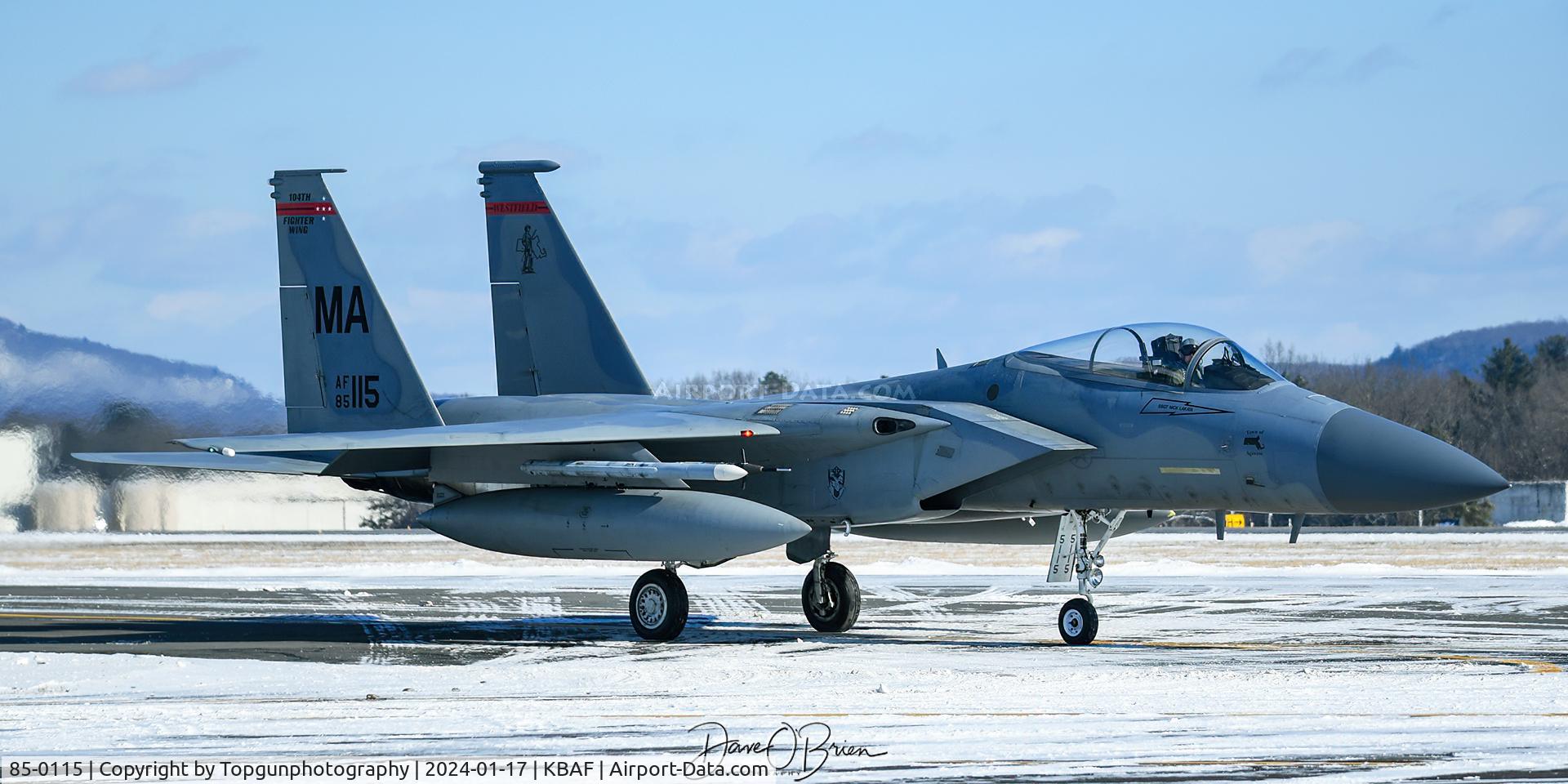 85-0115, 1986 McDonnell-Douglas F-15C Eagle C/N 970/c357, Wingman WINK12