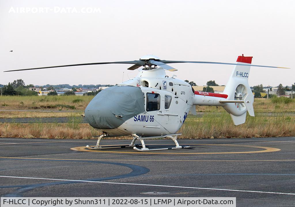 F-HLCC, 2003 Eurocopter EC-135T-2 C/N 0291, Parked.... Now used by SAMU 66