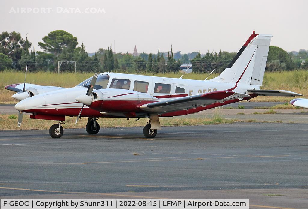 F-GEOO, Piper PA-34-200T C/N 34-7870299, Parked...