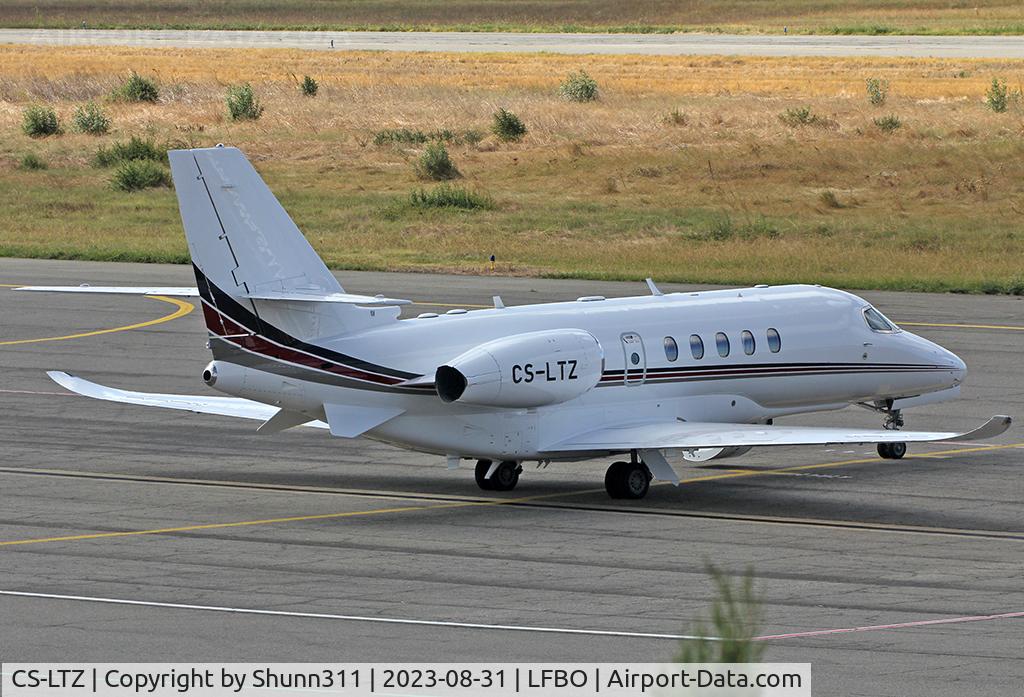 CS-LTZ, 2023 Cessna 680A Citation Latitude C/N 680A0349, Parked at the General Aviation area...