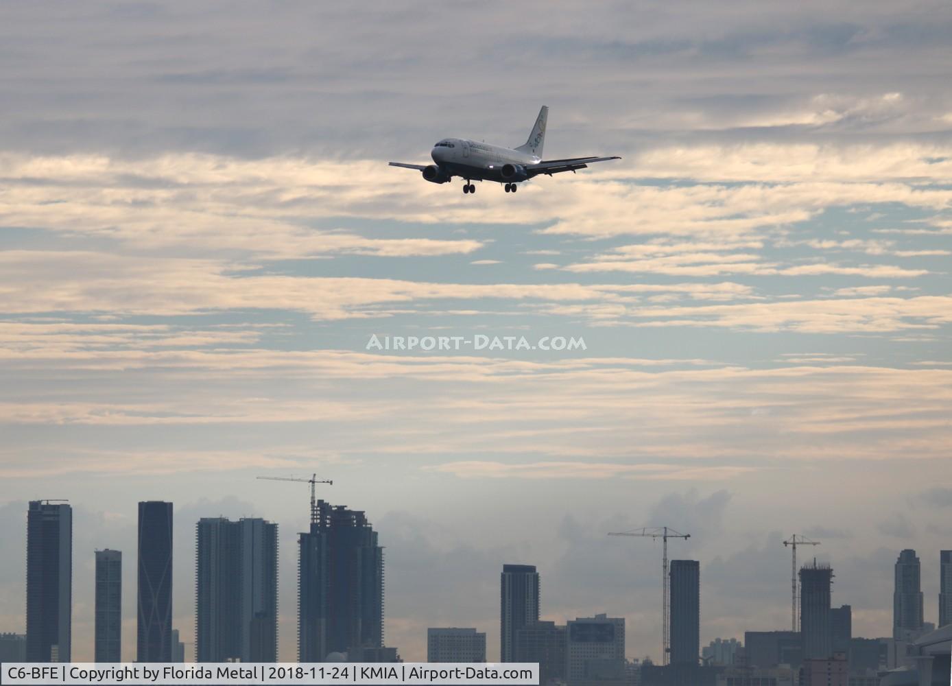 C6-BFE, 1993 Boeing 737-5H6 C/N 26450, MIA zx