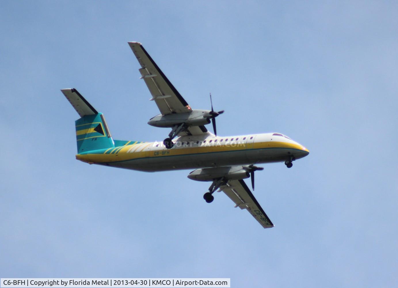 C6-BFH, 1991 De Havilland Canada DHC-8-300 Dash 8 C/N 291, MCO zx