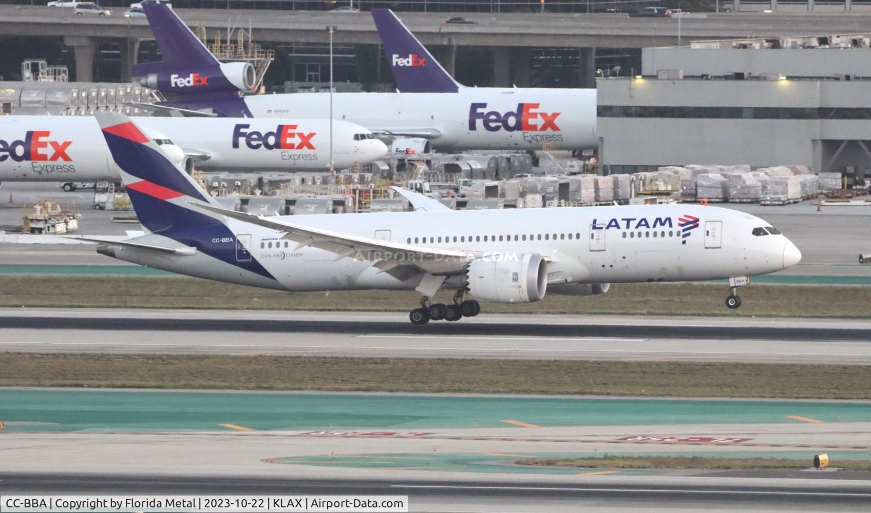 CC-BBA, 2012 Boeing 787-8 Dreamliner C/N 38471, LATAM 788 zx LIM-LAX