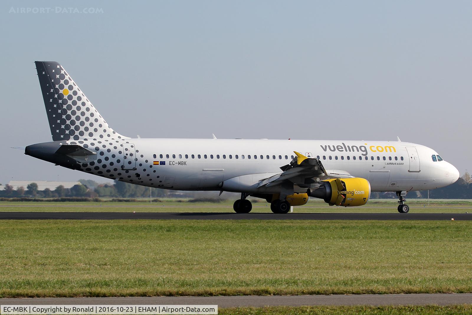 EC-MBK, 2006 Airbus A320-214 C/N 2658, at spl