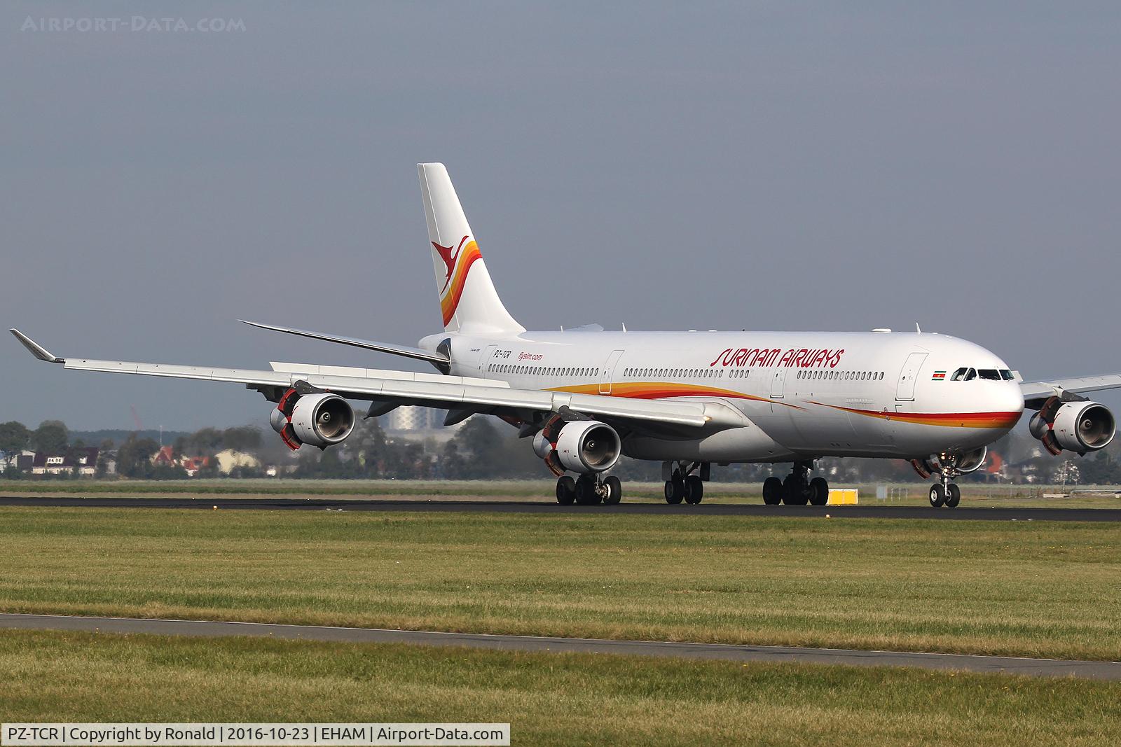 PZ-TCR, 1998 Airbus A340-313 C/N 242, at spl