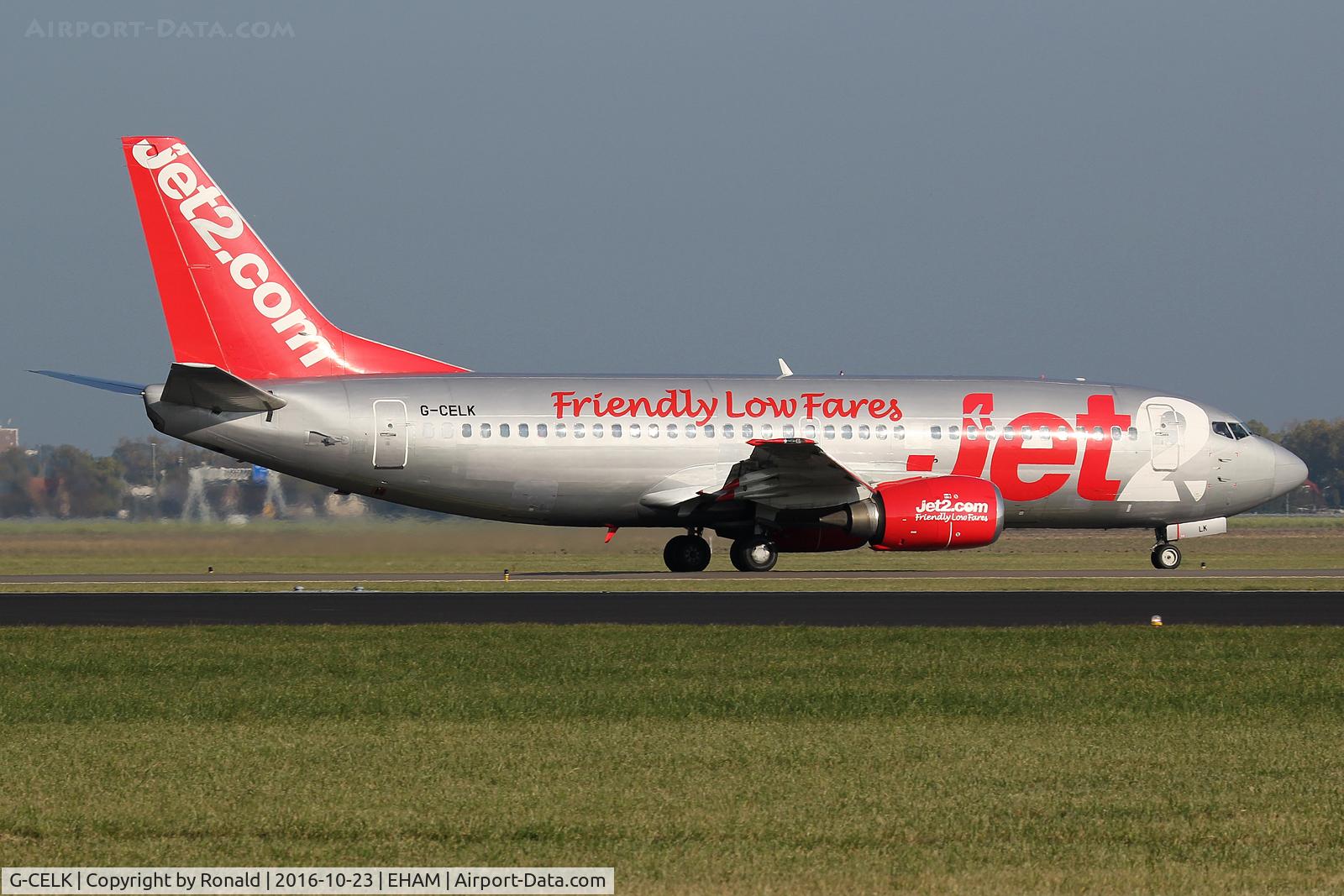G-CELK, 1986 Boeing 737-330 C/N 23530, at spl