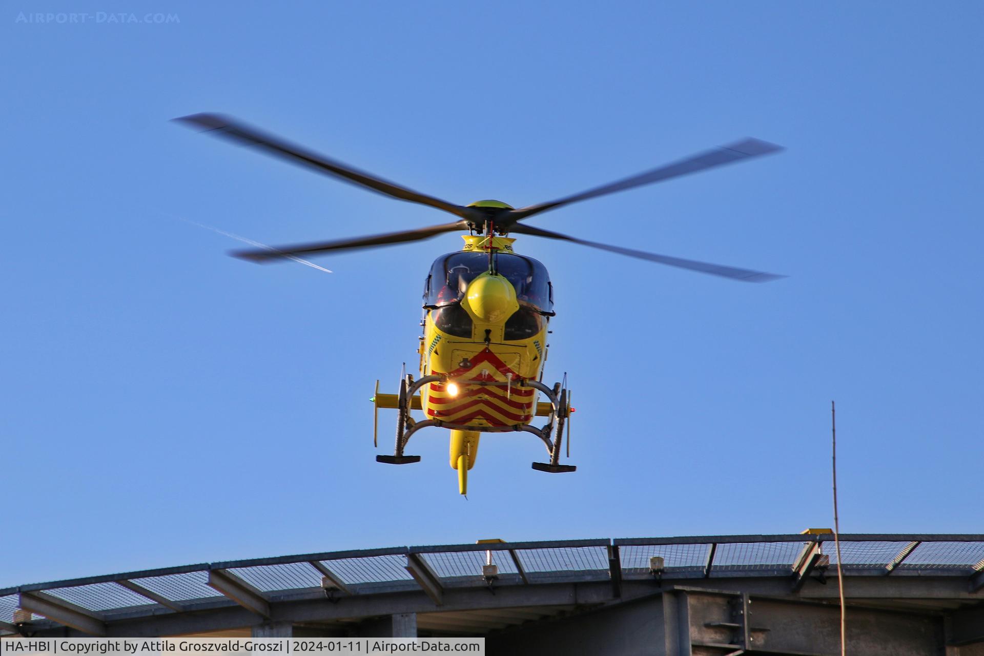 HA-HBI, 2004 Eurocopter EC-135 P2+ C/N 0357, Veszprém Hospital Helicopter Landing Dock