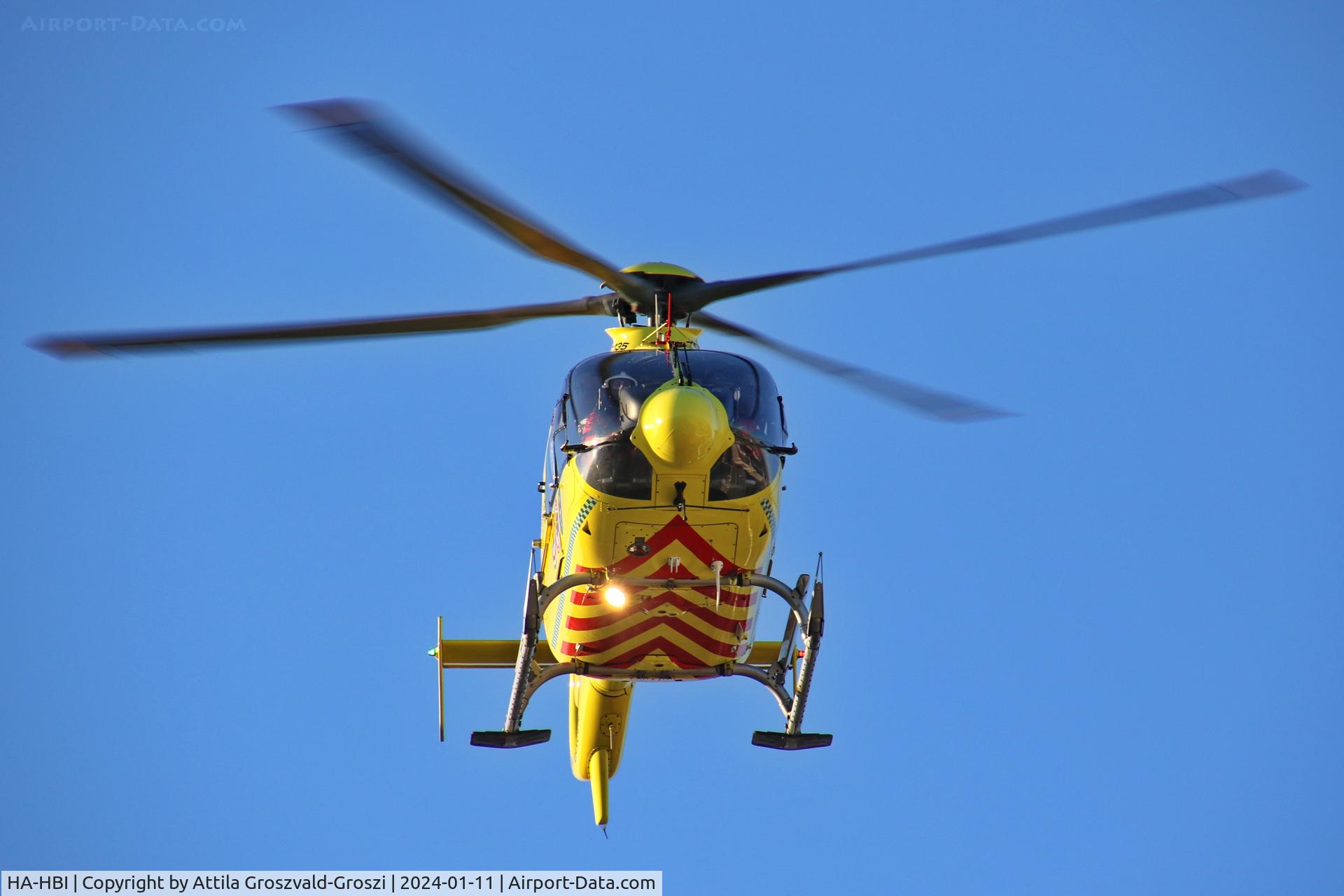 HA-HBI, 2004 Eurocopter EC-135 P2+ C/N 0357, Veszprém Hospital Helicopter Landing Dock