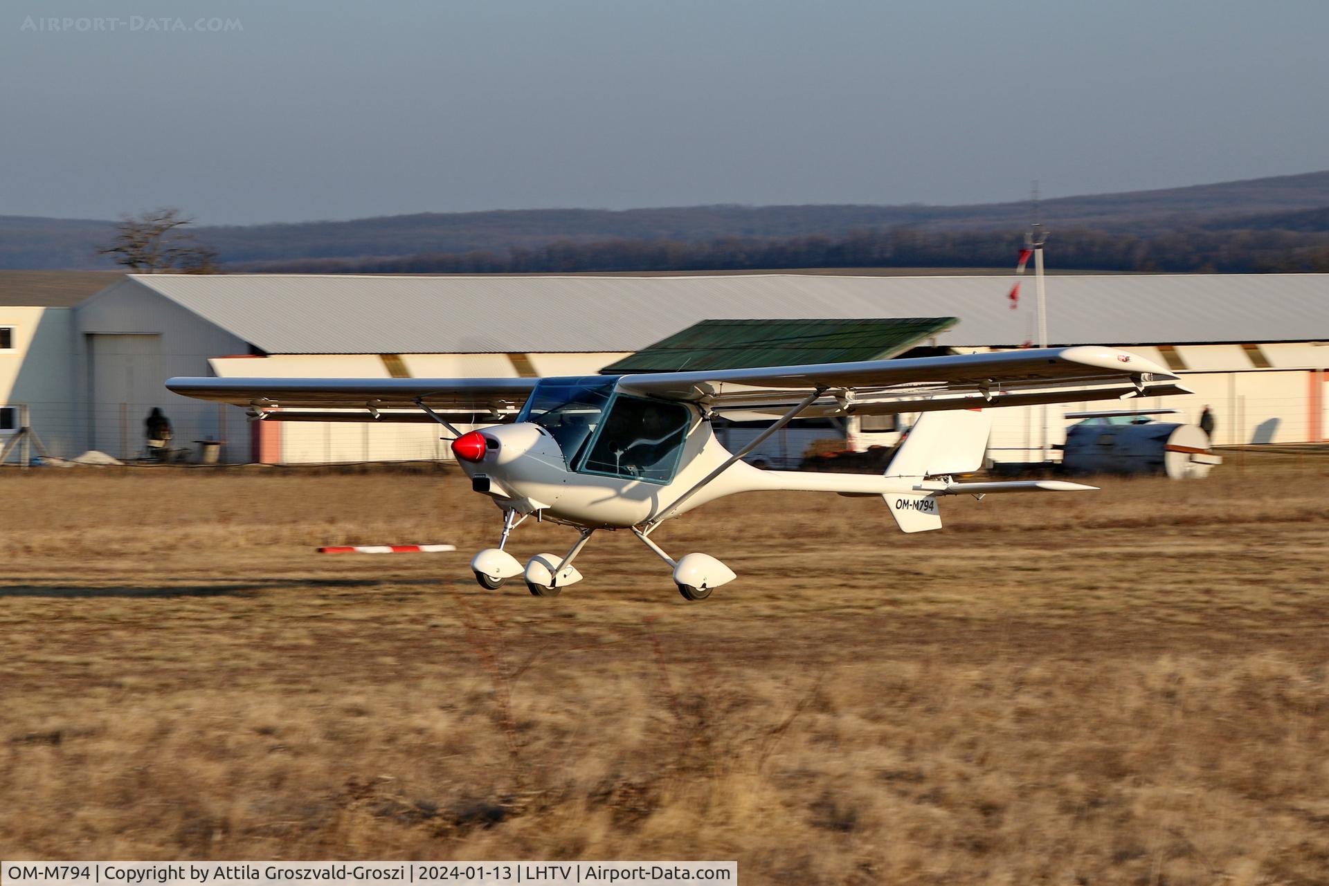 OM-M794, Fly Synthesis Storch CL C/N 377A433, LHTV - Tótvázsony Airport, Kövesgyürpuszta-Hungary