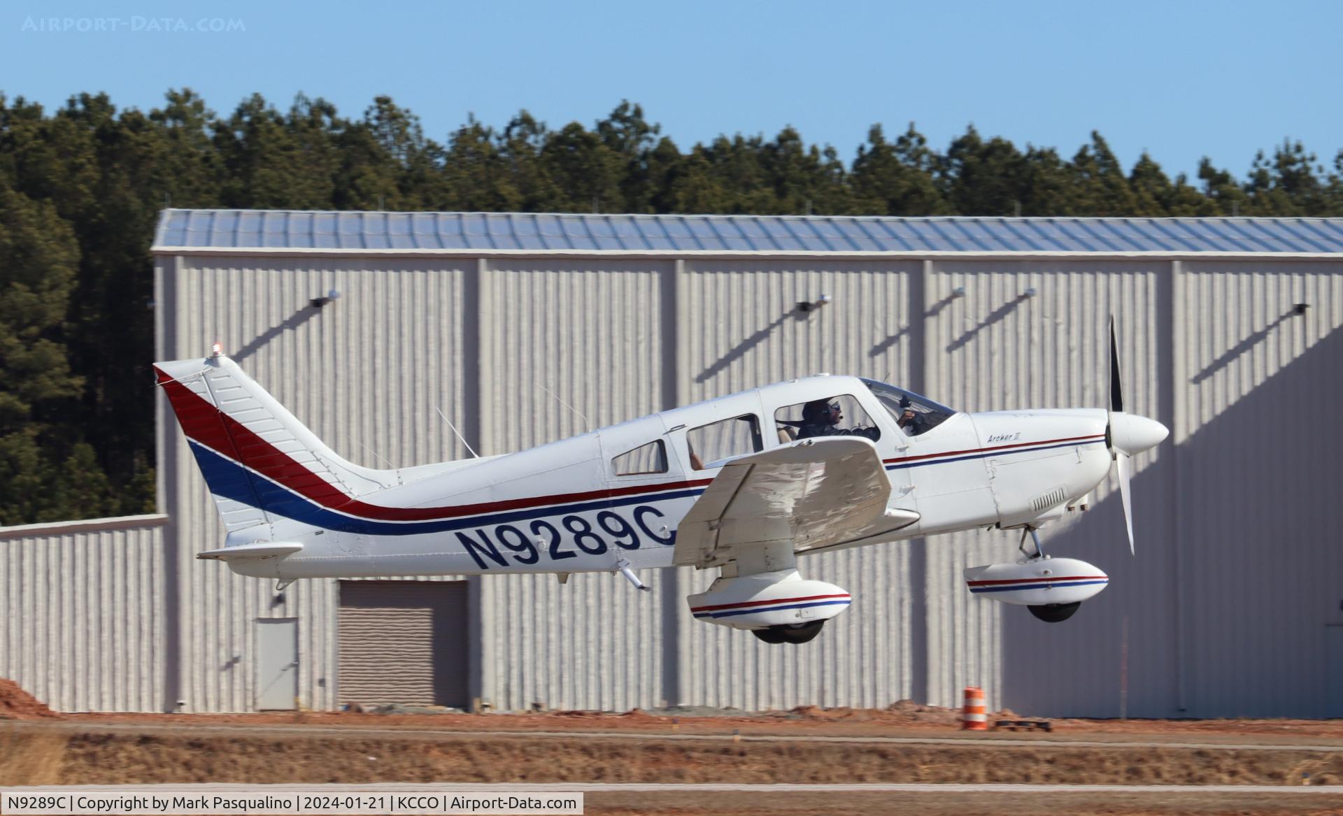 N9289C, 1978 Piper PA-28-181 Archer II C/N 28-7890397, Piper PA-28-181
