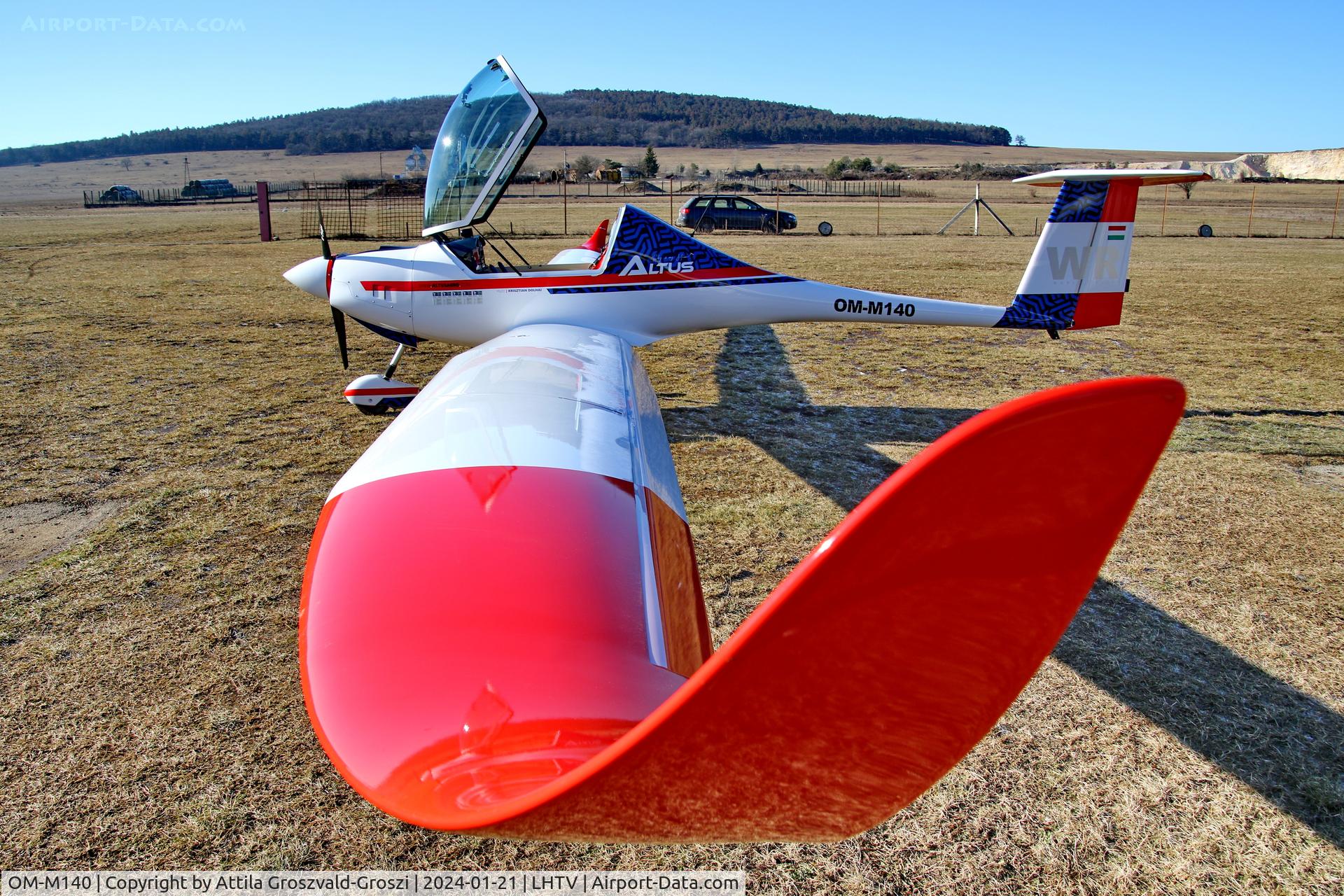 OM-M140, 2023 Altus Aero / Krisztián Dolhai Altus C/N 004, LHTV - Tótvázsony Airport, Kövesgyürpuszta-Hungary
