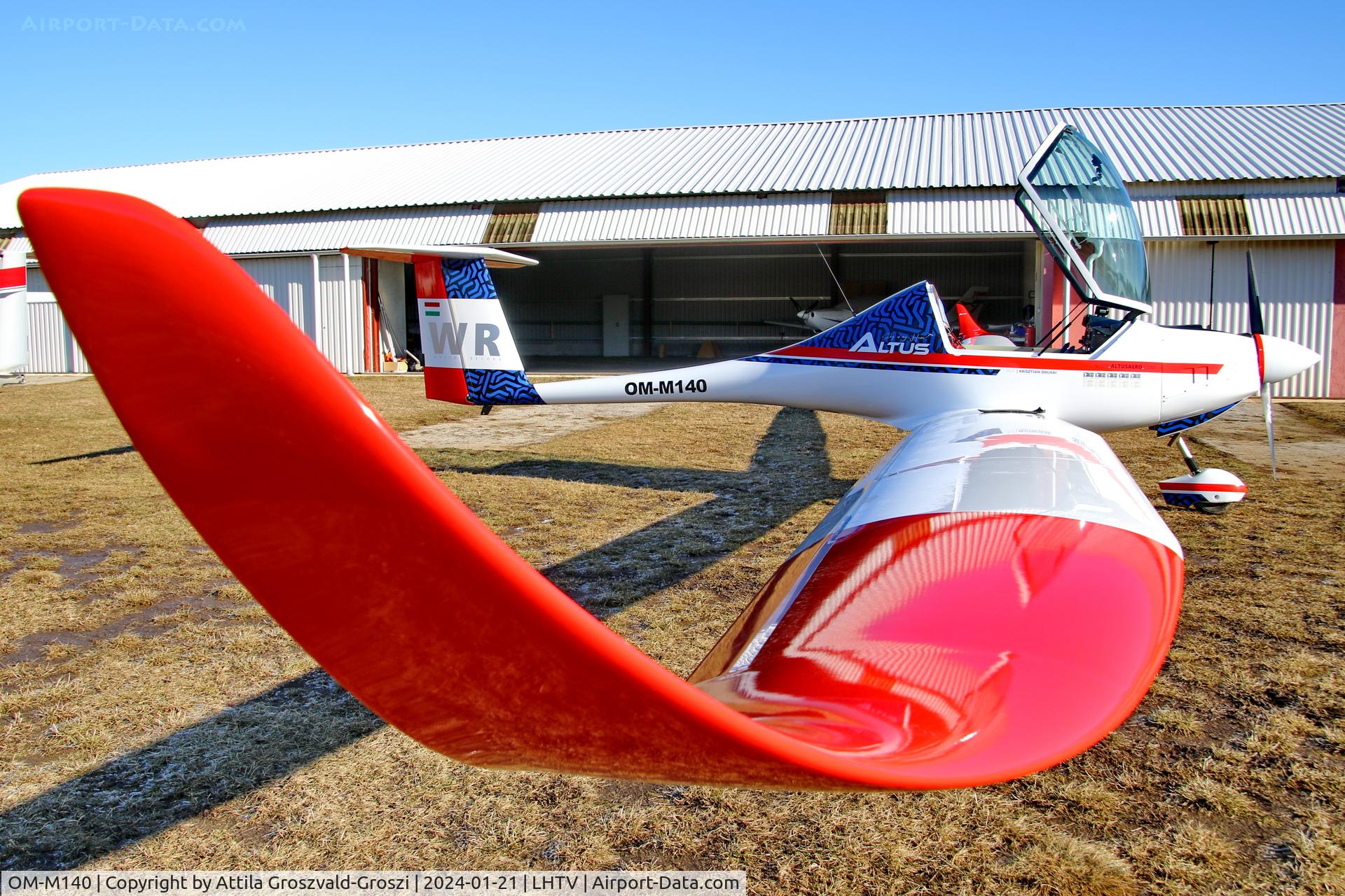 OM-M140, 2023 Altus Aero / Krisztián Dolhai Altus C/N 004, LHTV - Tótvázsony Airport, Kövesgyürpuszta-Hungary