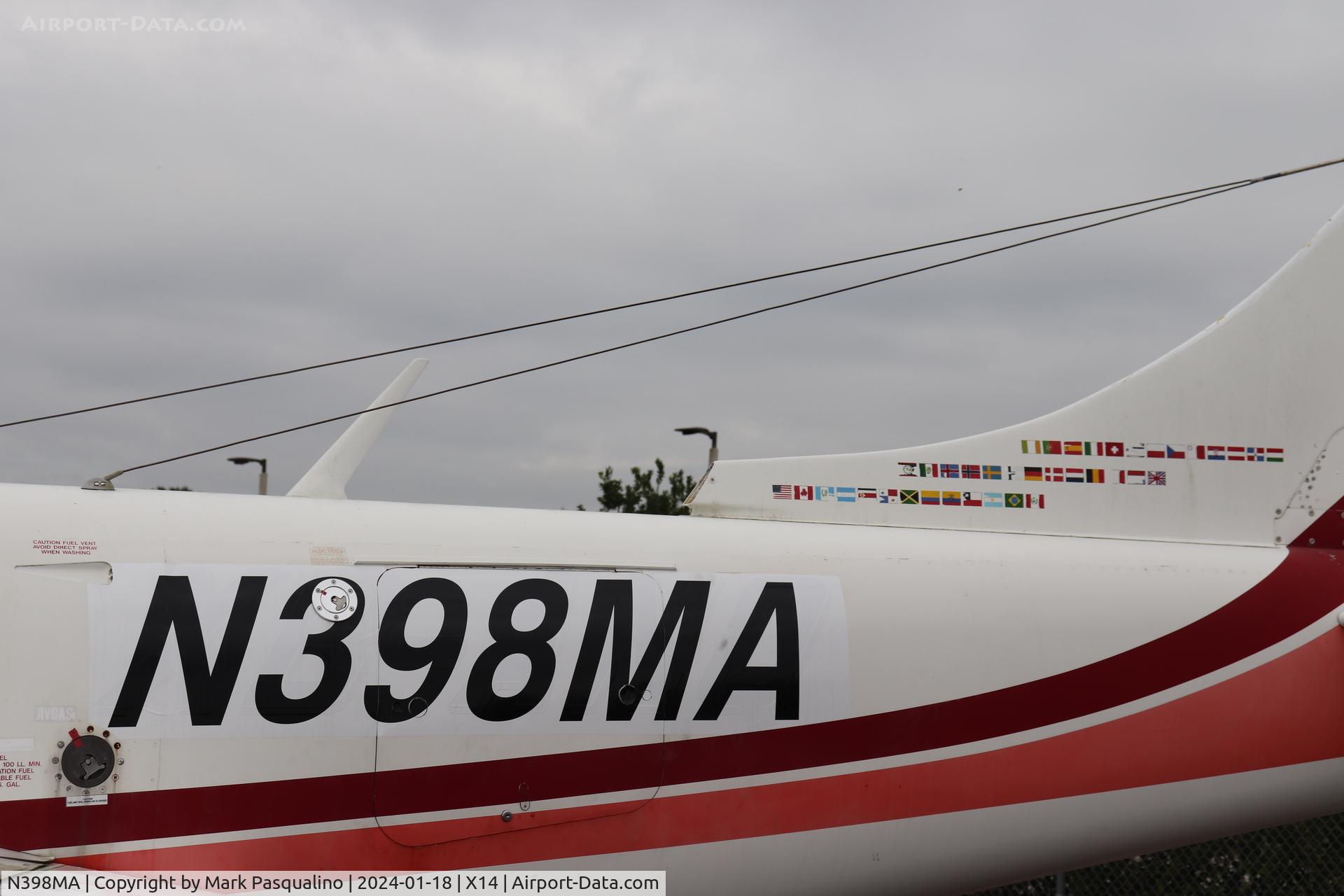 N398MA, 1978 Ted Smith Aerostar 601P C/N 61P-0529-223, Aerostar 601P Previous registration XB-ANQ