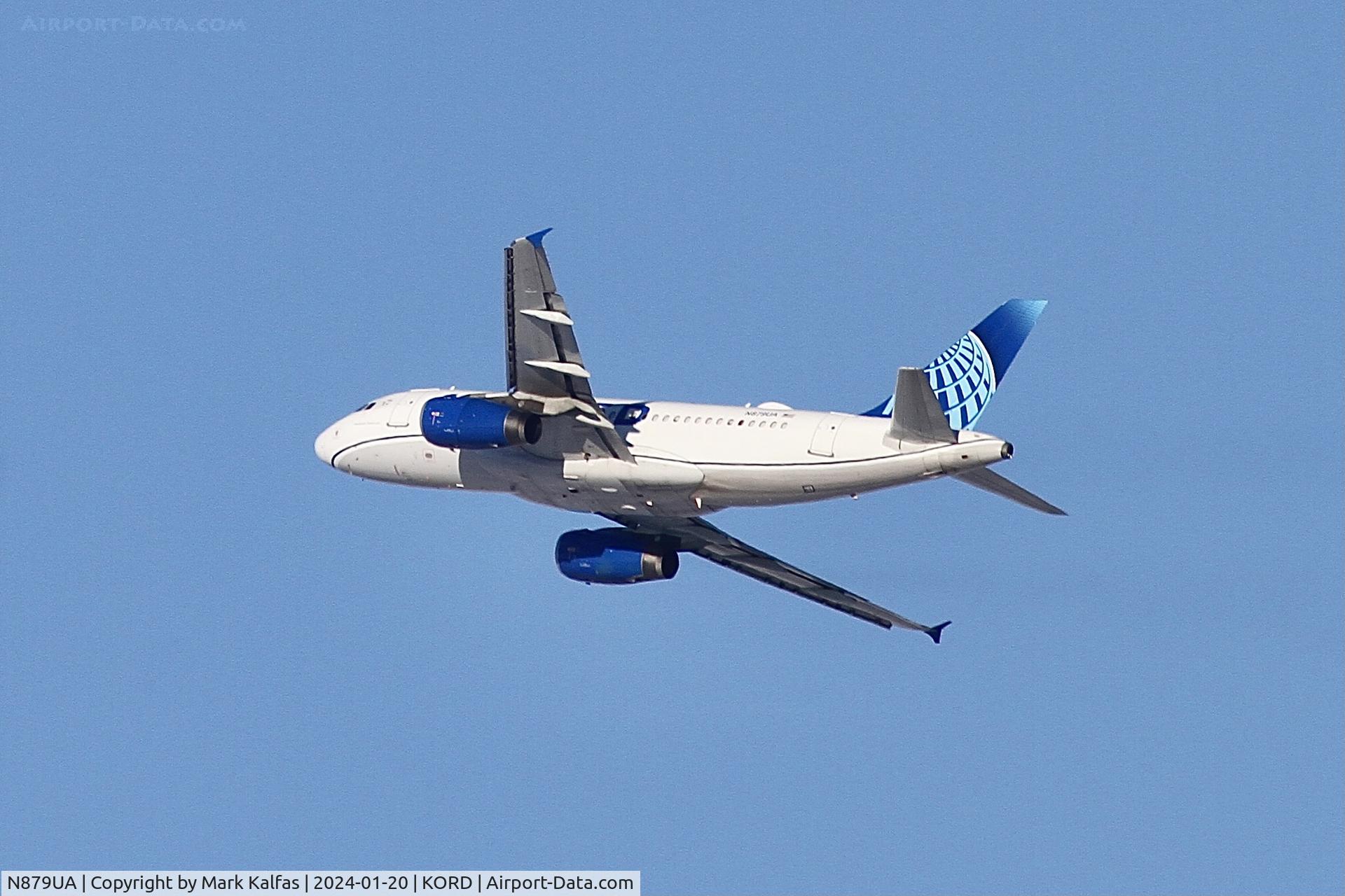 N879UA, 2005 Airbus 319-100 C/N 2408, A319 United Airlines Airbus A319, N879UA UAL609 ORD-PHL