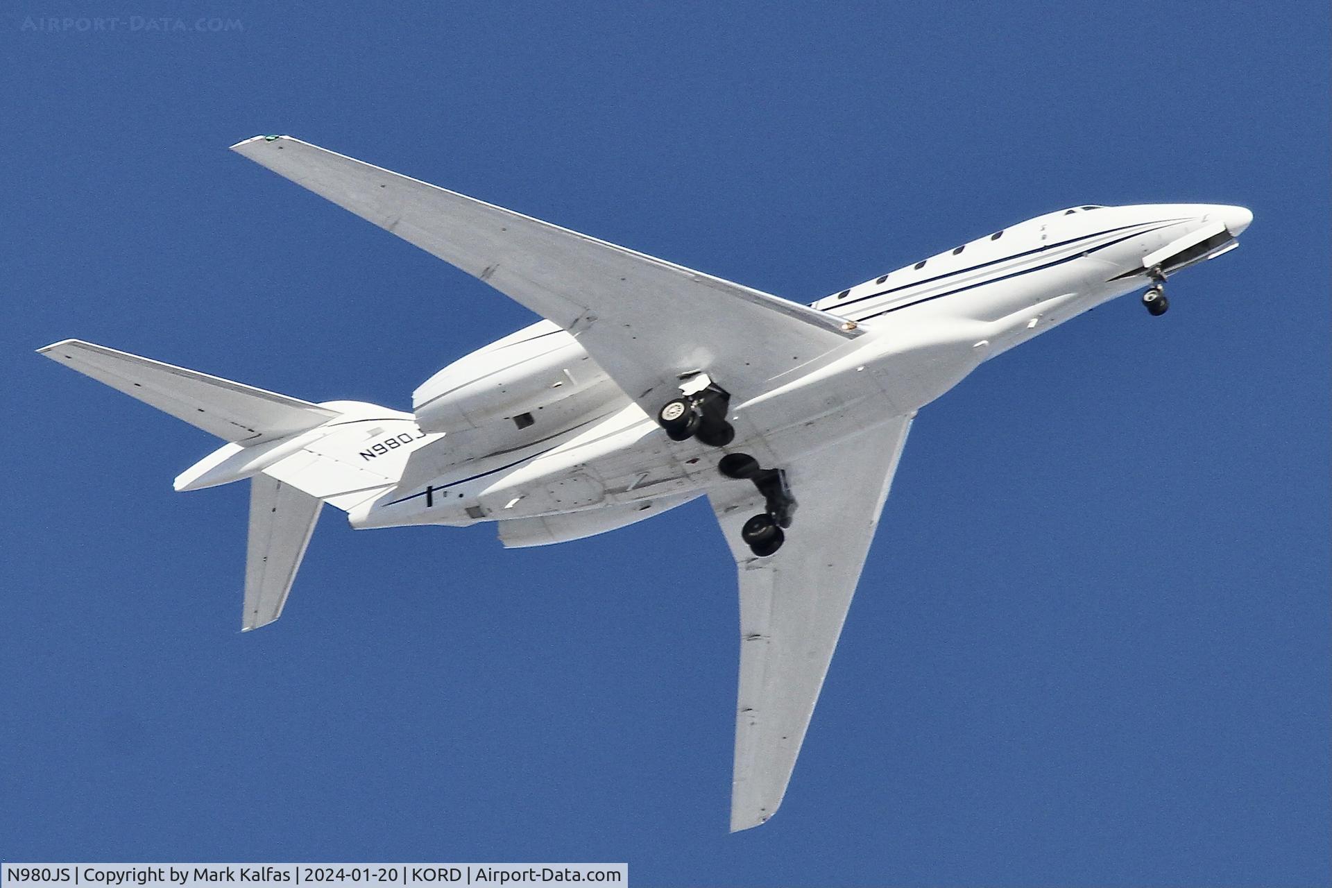 N980JS, 2001 Cessna 750 Citation X Citation X C/N 750-0163, C750 FE X 163 LLC/JET SHARE Cessna Citation X, N980JS JRE980 JORD-KLUK