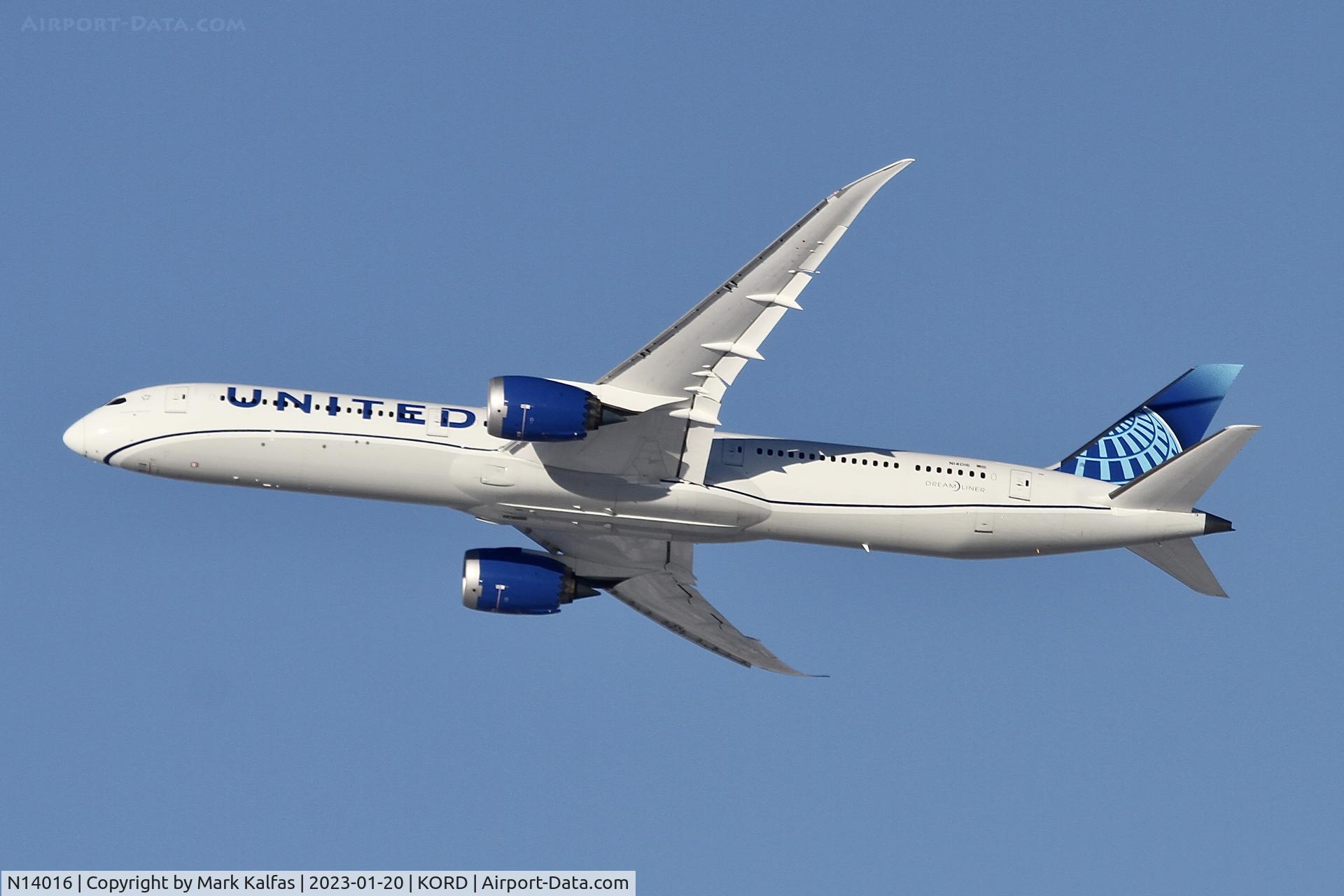 N14016, 2022 Boeing 787-10 Dreamliner Dreamliner C/N 66985, B78X United Airlines BOEING 787-10 N14016 UAL944 KORD-EDDF