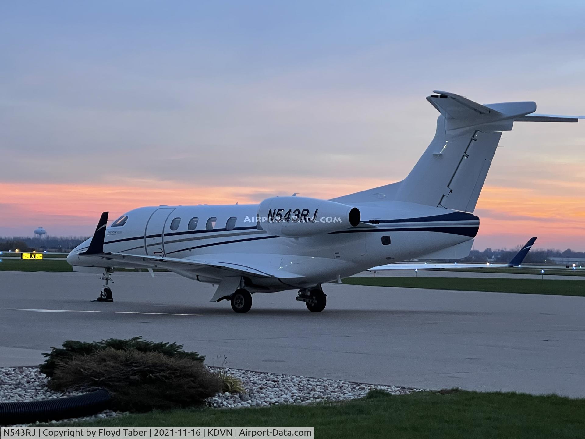 N543RJ, 2018 EMBRAER EXECUTIVE AIRCRAFT INC EMB-505 C/N 50500543, On the Carver Aero Ramp