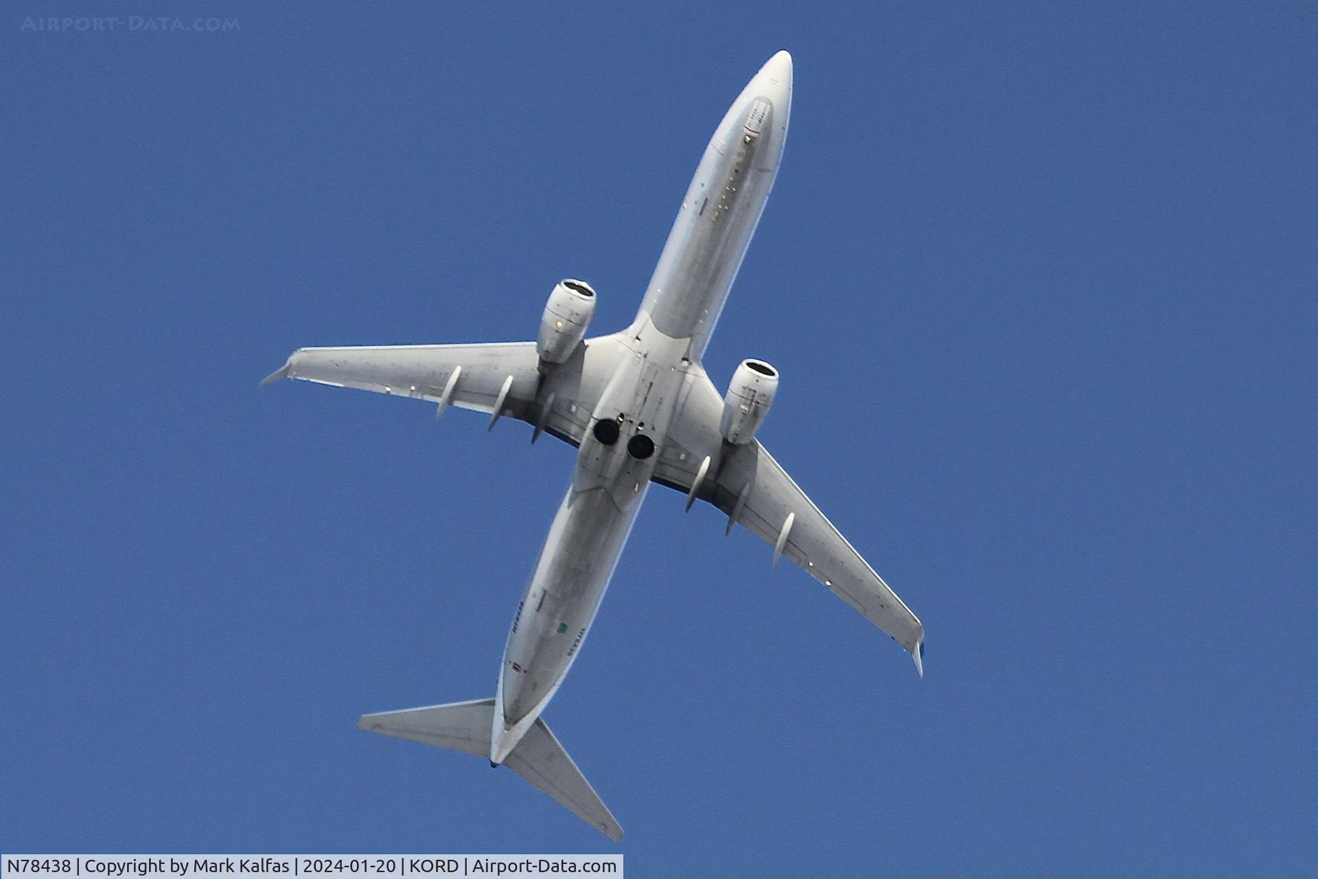 N78438, 2009 Boeing 737-924/ER C/N 33533, B739 United Airlines BOEING 737-924ER N78438 UAL1757 ORD-CLT