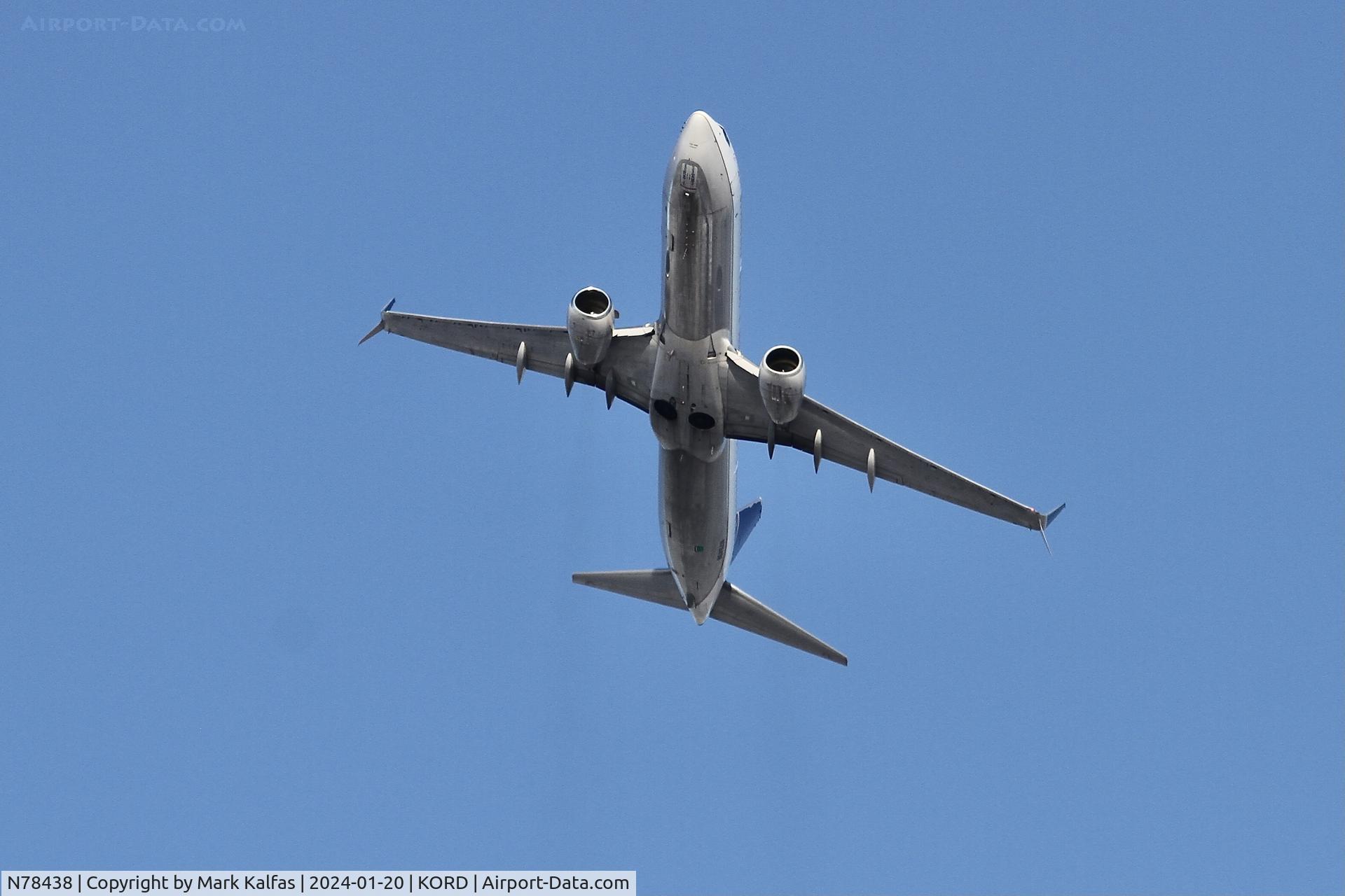 N78438, 2009 Boeing 737-924/ER C/N 33533, B739 United Airlines BOEING 737-924ER N78438 UAL1757 ORD-CLT