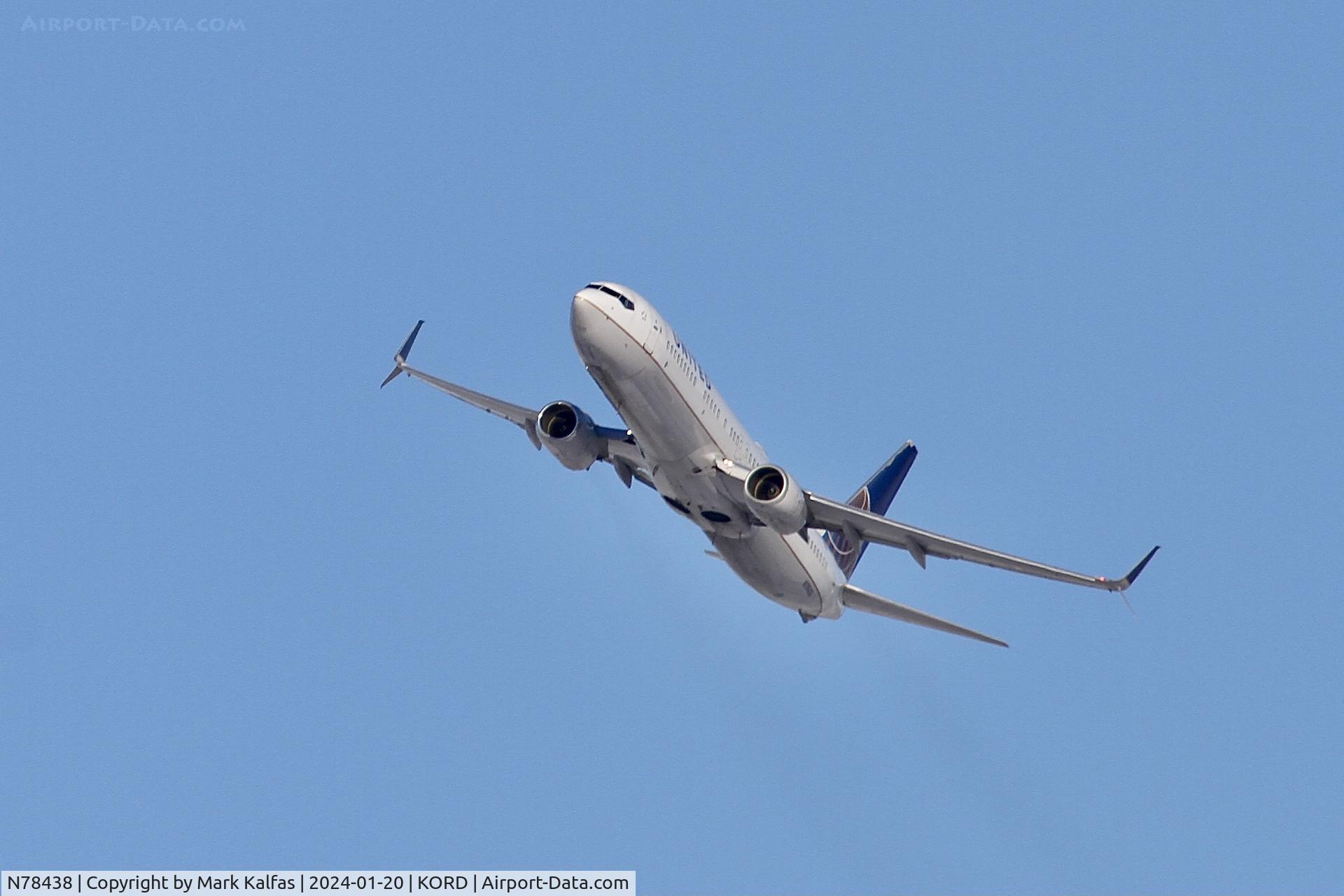 N78438, 2009 Boeing 737-924/ER C/N 33533, B739 United Airlines BOEING 737-924ER N78438 UAL1757 ORD-CLT