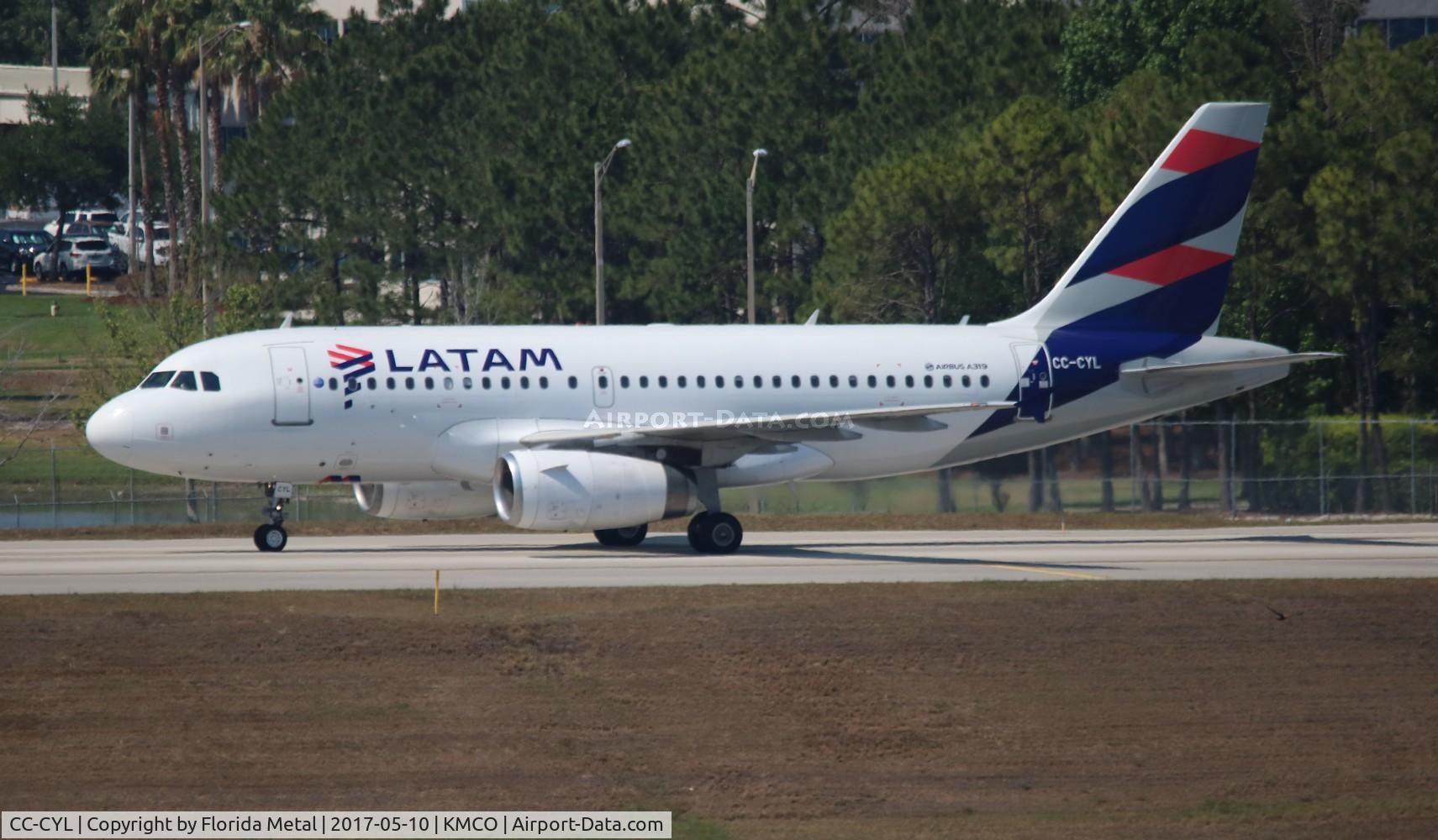 CC-CYL, 2009 Airbus A319-132 C/N 3779, LATAM A319 zx