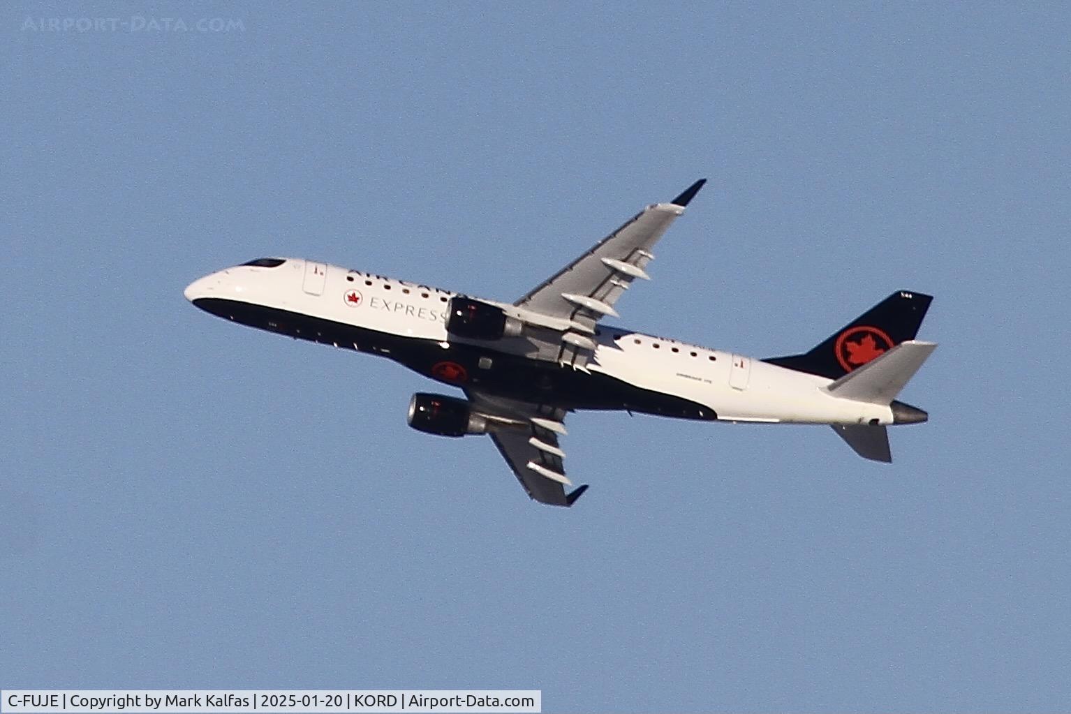 C-FUJE, 2010 Embraer 175LR (ERJ-170-200LR) C/N 17000291, E75S JAZZ/AIR CANADA EXPRESS Embraer ERJ 175 C-FUJE JZA8962 KORD-CYUL