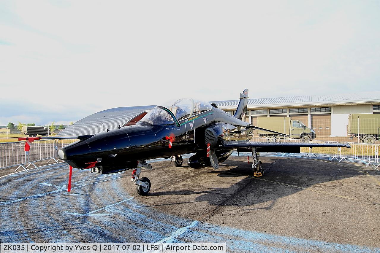ZK035, 2010 British Aerospace Hawk T2 C/N RT026/1264, British Aerospace Hawk T2, Static display, St Dizier-Robinson Air Base 113 (LFSI)