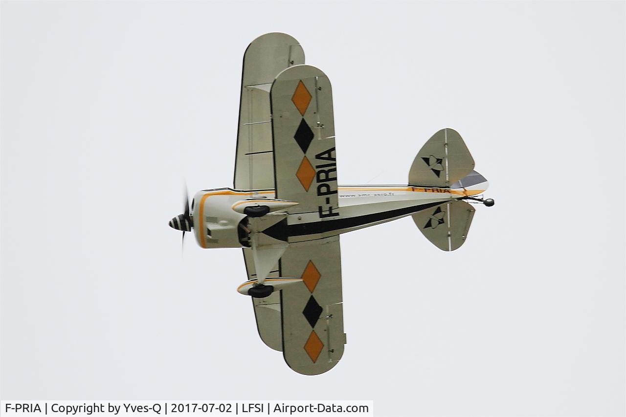 F-PRIA, Pitts S-1D Special C/N 7-0503, Pitts S-1D Special, On display, St Dizier-Robinson Air Base 113 (LFSI)