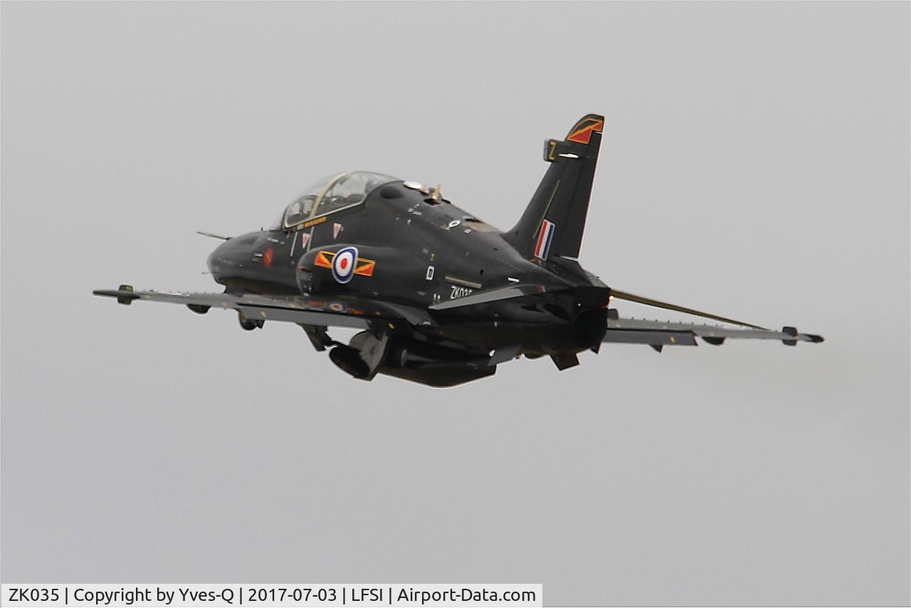ZK035, 2010 British Aerospace Hawk T2 C/N RT026/1264, British Aerospace Hawk T2, Take off rwy 29, St Dizier-Robinson Air Base 113 (LFSI)