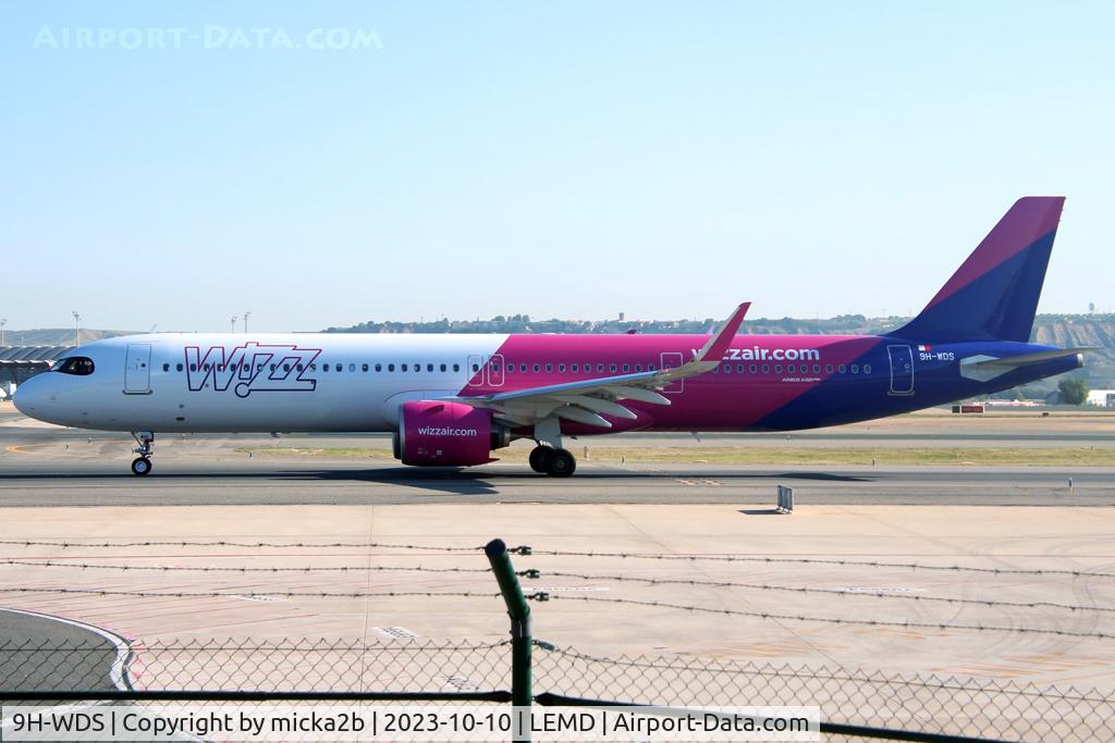 9H-WDS, 2023 Airbus A321-271NX C/N 11428, Taxiing