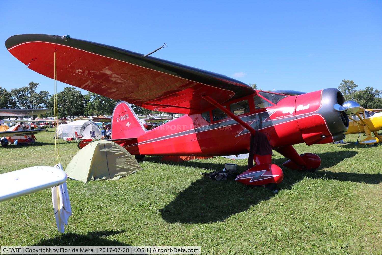 C-FATE, 1944 Stinson V77 Reliant C/N 77-291, Stinson V77 zx