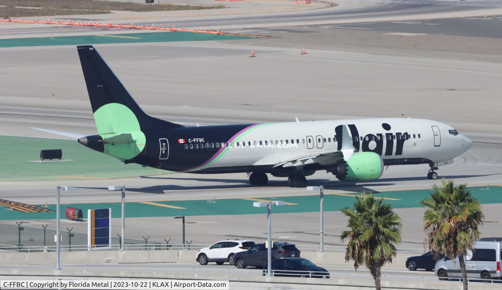 C-FFBC, 2021 Boeing 737-8 C/N 61805, FLE 737-8 zx LAX-YVR
