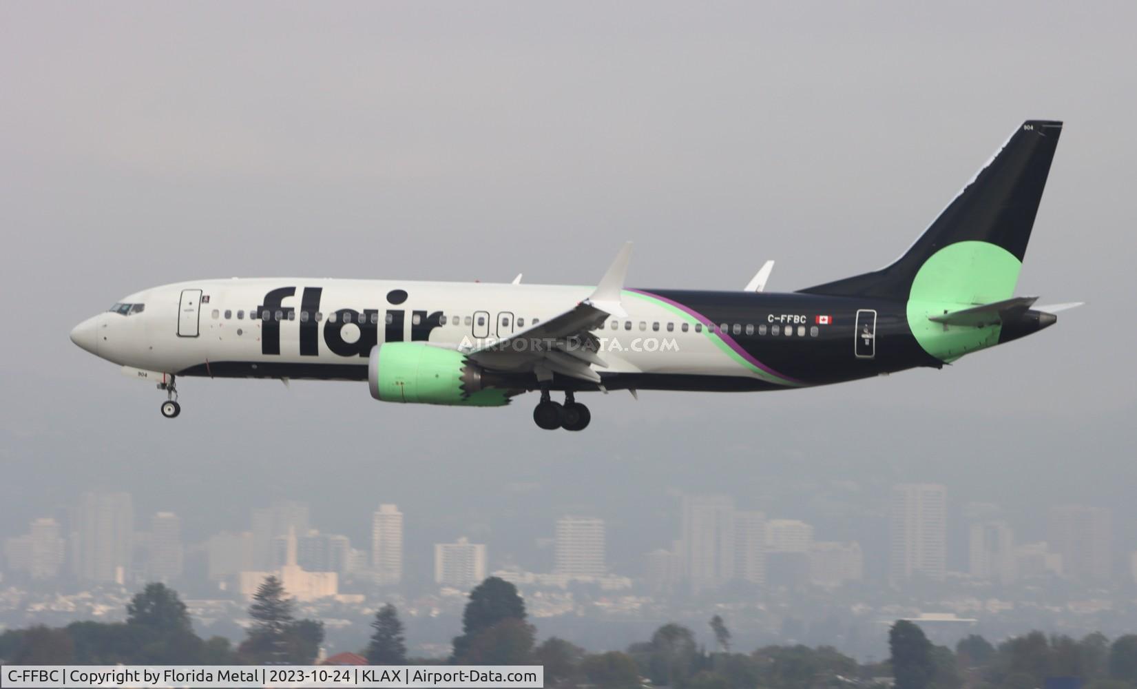 C-FFBC, 2021 Boeing 737-8 C/N 61805, FLE 737-8 zx