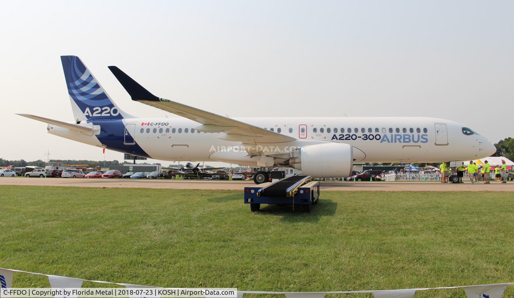 C-FFDO, 2015 Bombardier CSeries CS300 (BD-500-1A11) C/N 55002, A220-300 demonstrator zx
