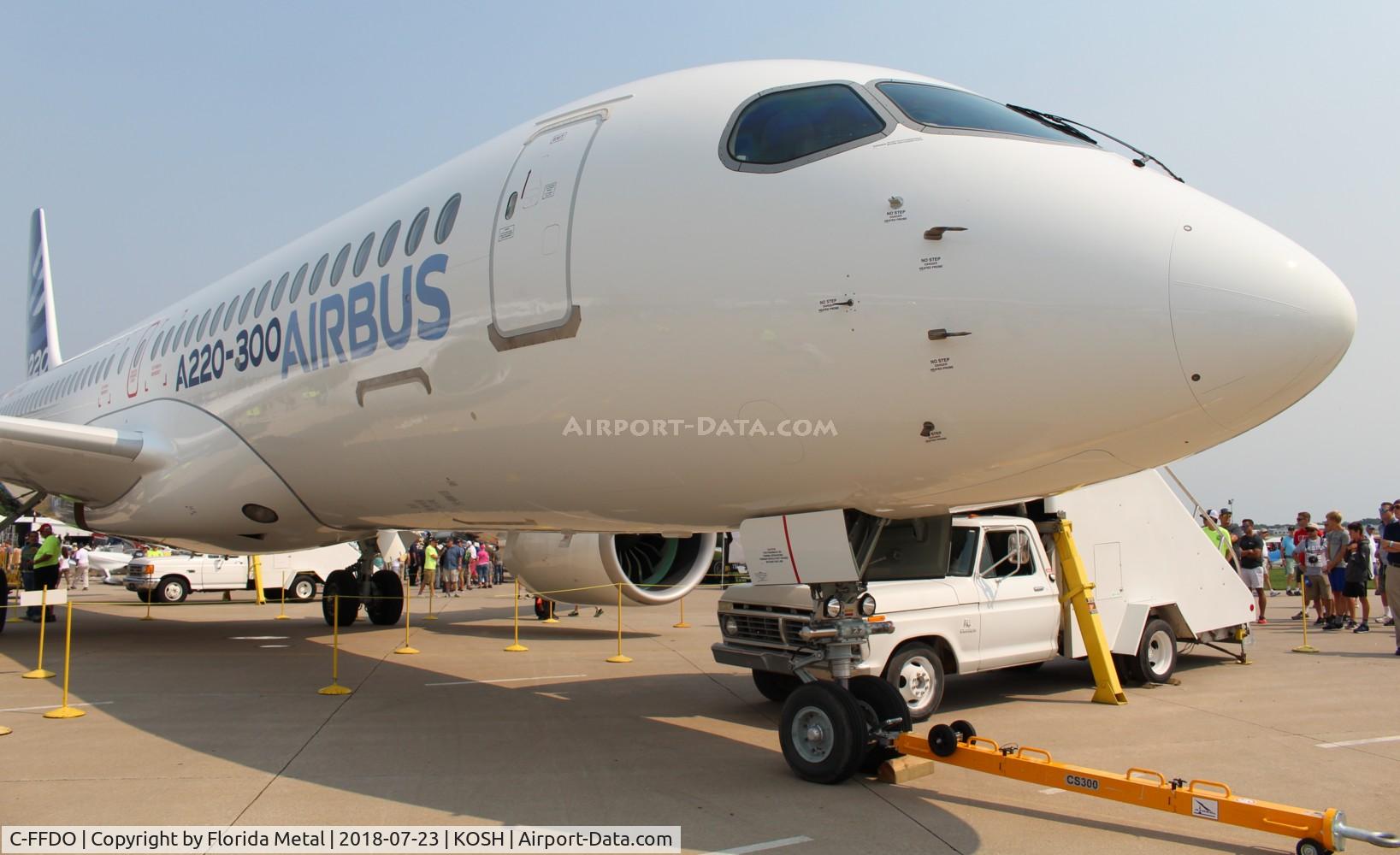 C-FFDO, 2015 Bombardier CSeries CS300 (BD-500-1A11) C/N 55002, OSH 18 zx