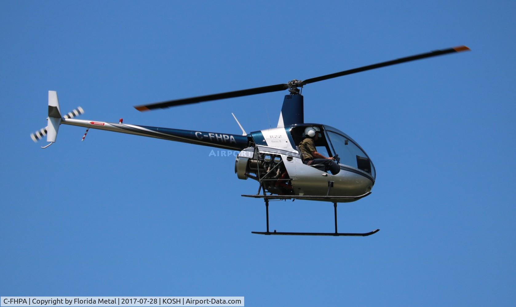 C-FHPA, 2006 Robinson R22 Beta C/N 4019, R22 zx