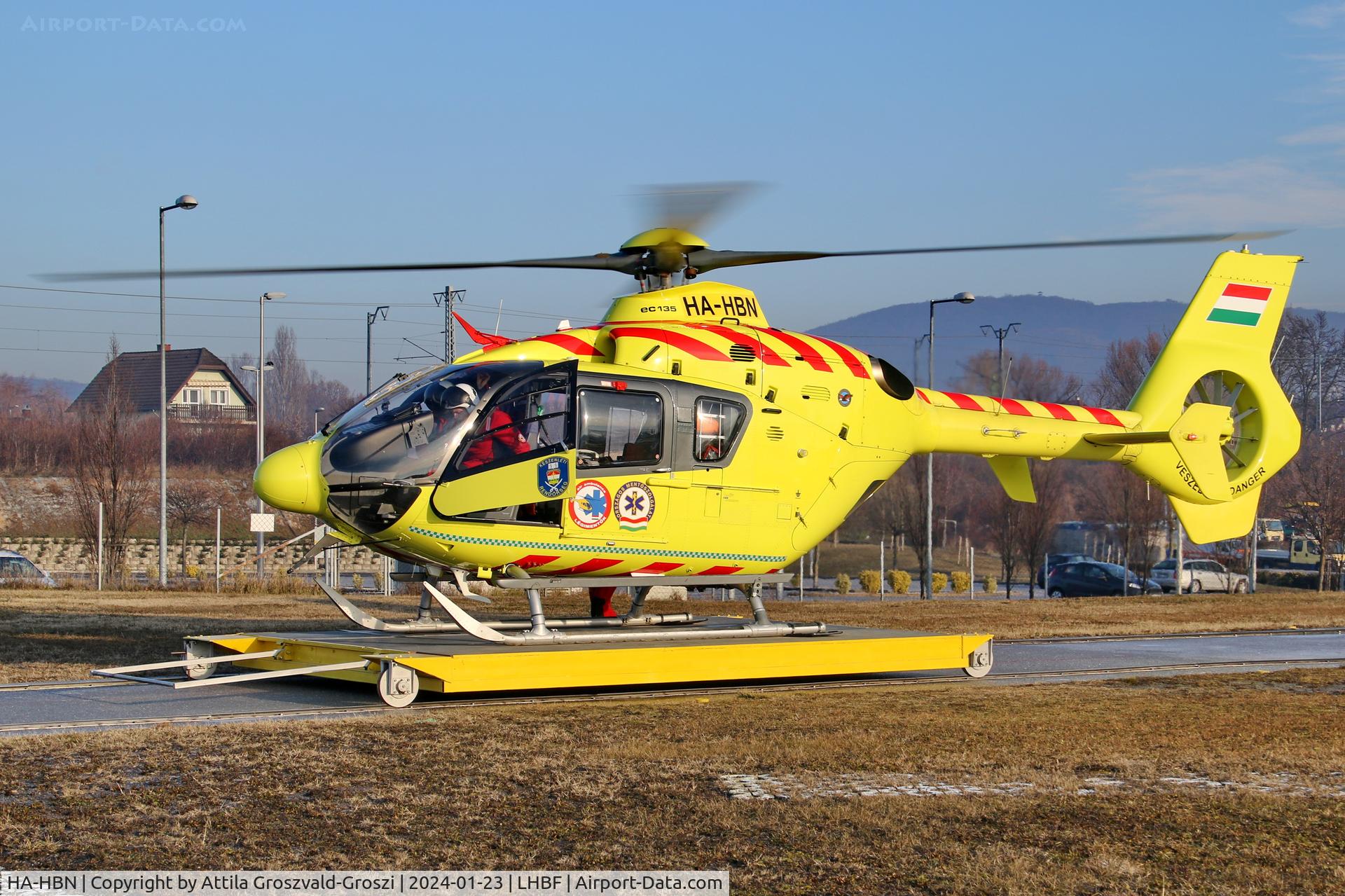 HA-HBN, 2008 Eurocopter EC-135P-2+ C/N 0669, LHBF - Balatonfüred aerial Ambulance base, Hungary