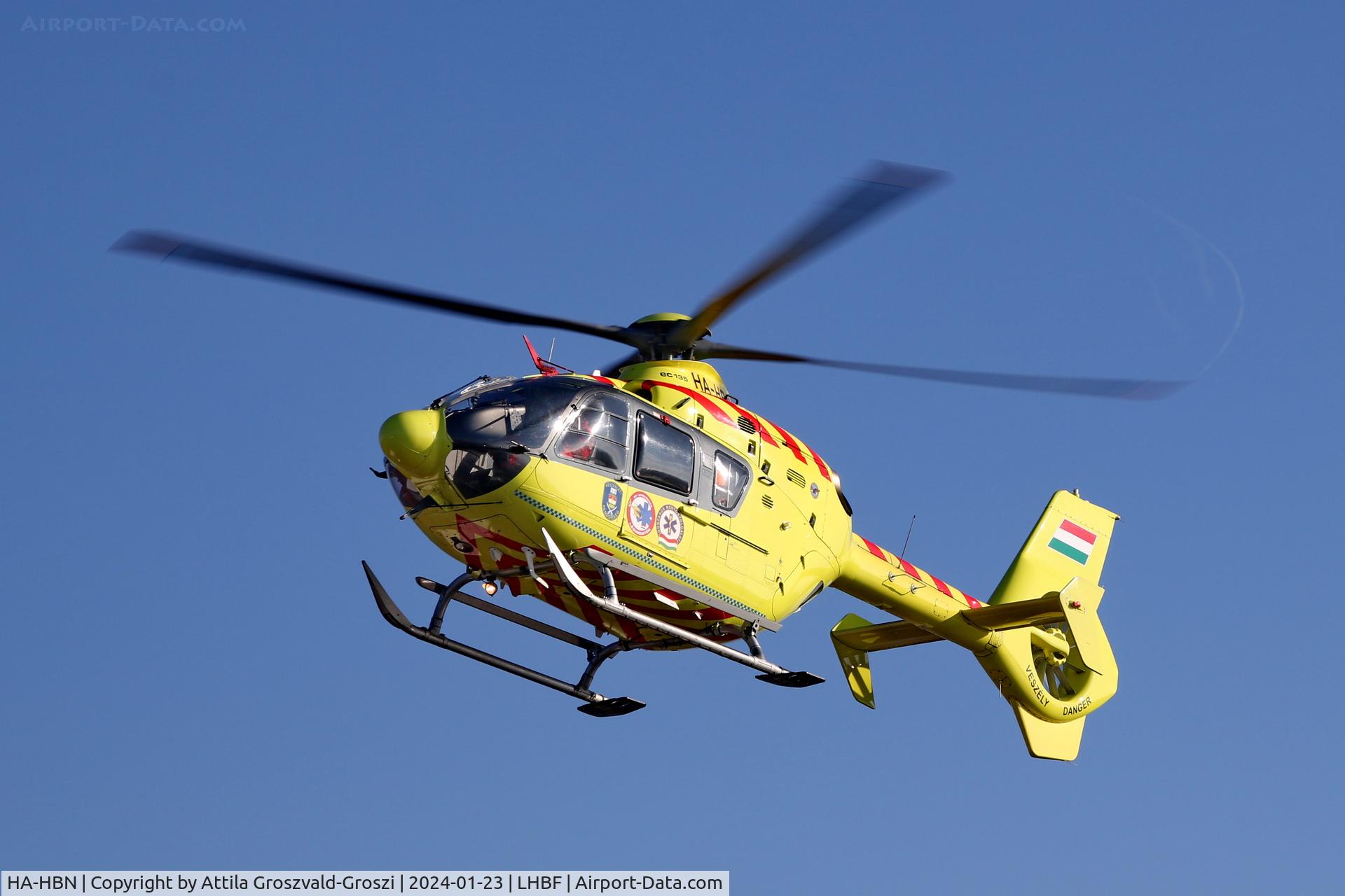 HA-HBN, 2008 Eurocopter EC-135P-2+ C/N 0669, LHBF - Balatonfüred aerial Ambulance base, Hungary