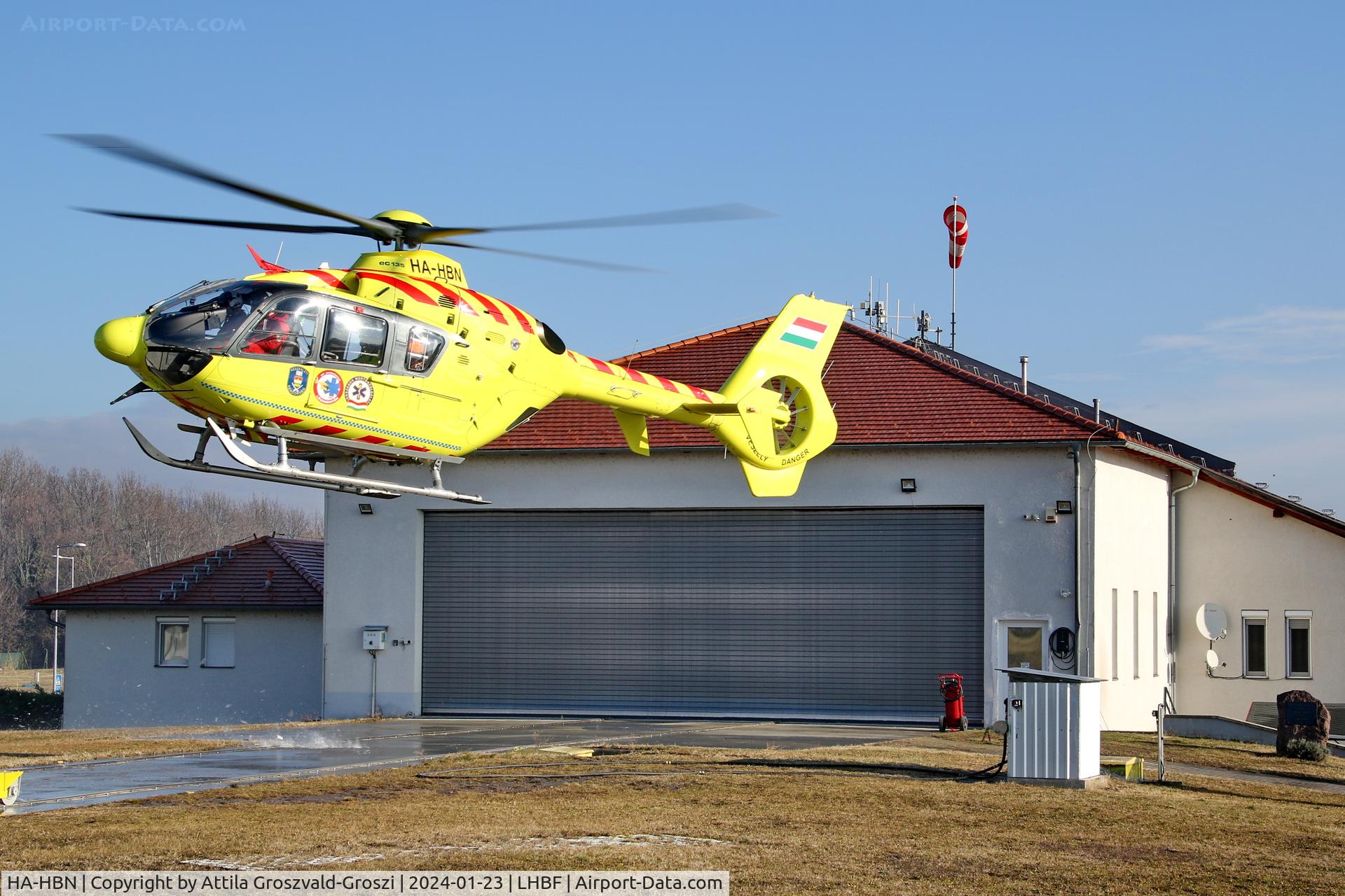 HA-HBN, 2008 Eurocopter EC-135P-2+ C/N 0669, LHBF - Balatonfüred aerial Ambulance base, Hungary