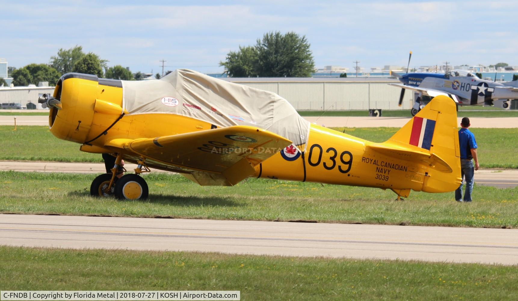 C-FNDB, 1944 Noorduyn AT-16 Harvard IIB C/N 07-6, Harvard zx