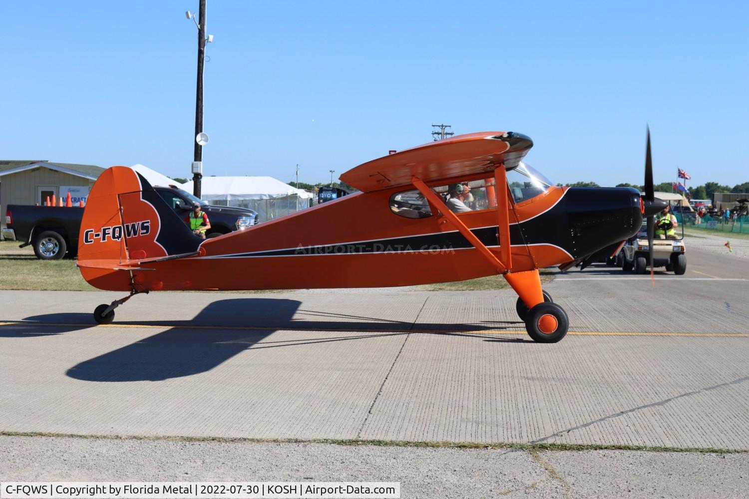 C-FQWS, 1995 Wag-Aero Wag-a-Bond Traveler C/N 561, Wag Aero Wag A Bond zx
