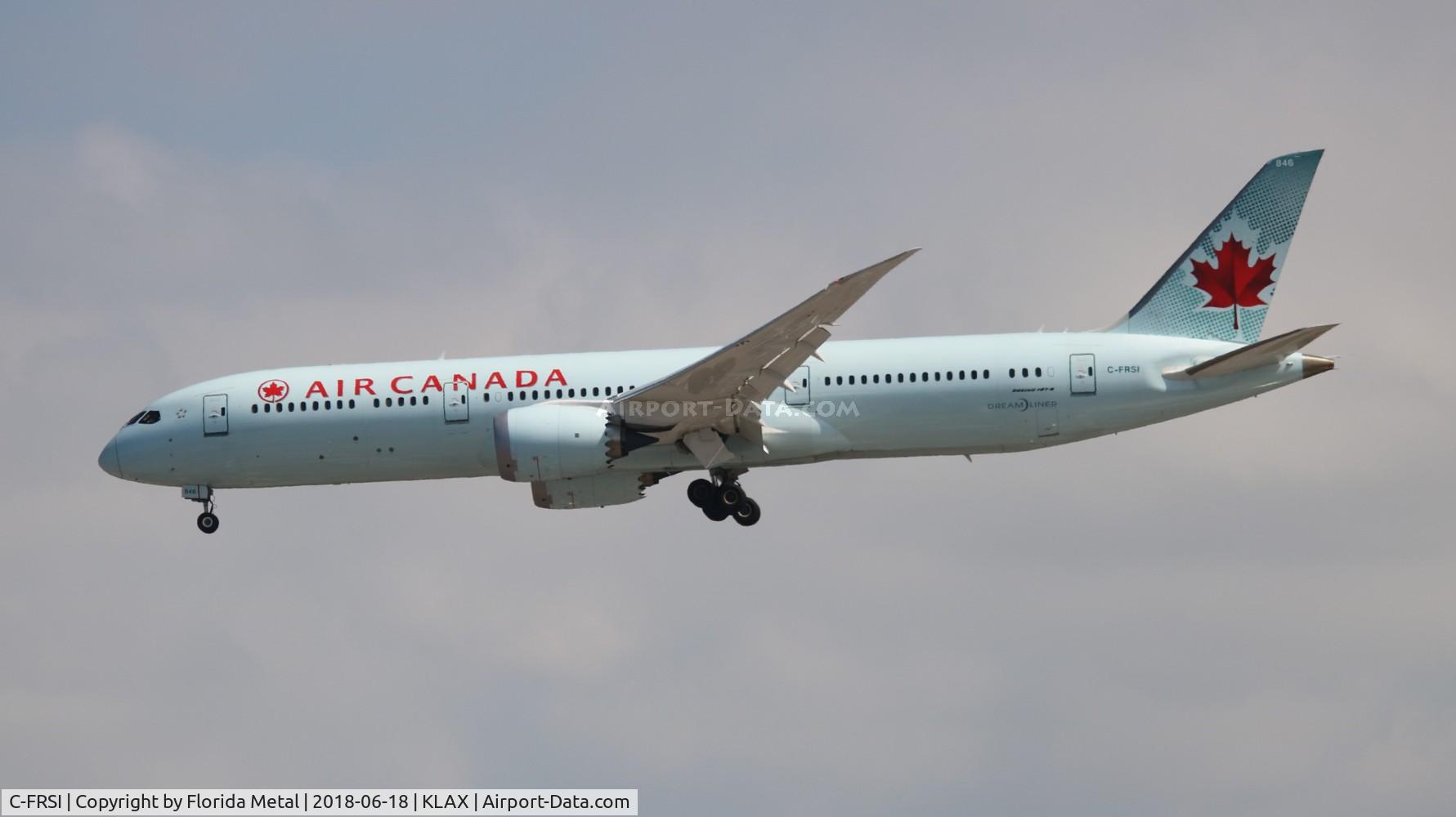 C-FRSI, 2017 Boeing 787-9 Dreamliner C/N 37176, ACA 789 zx