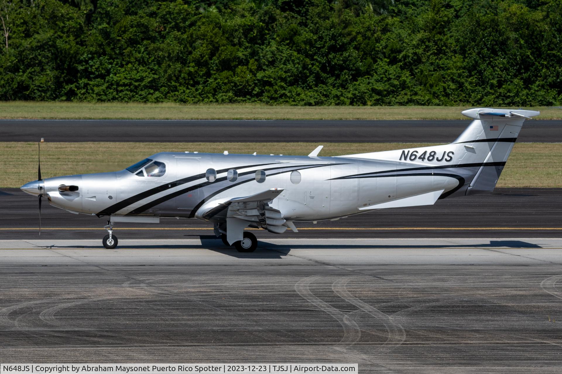 N648JS, Pilatus PC-12 NG C/N 1903, New on data base