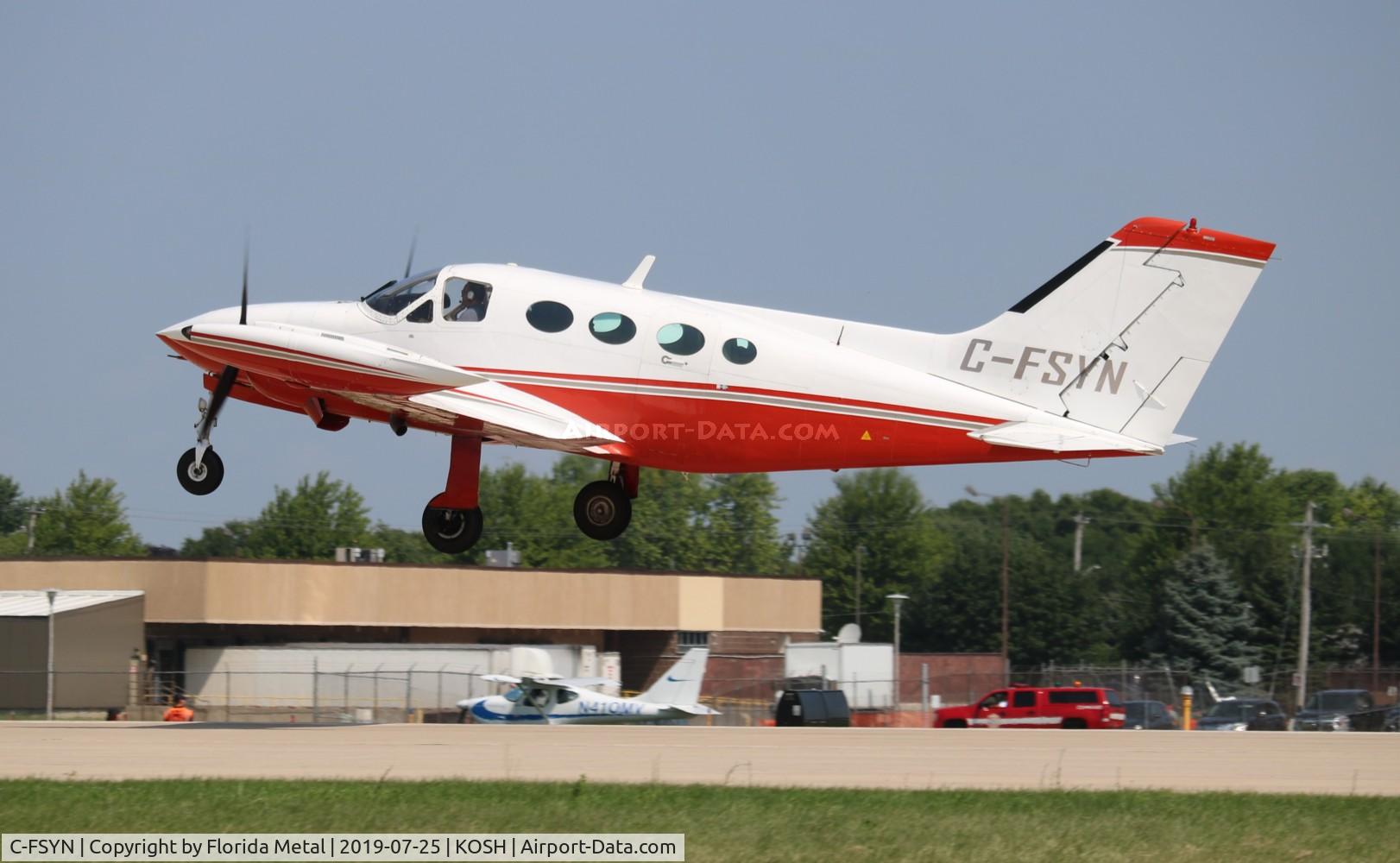 C-FSYN, 1968 Cessna 421 Golden Eagle C/N 421-0081, C421 zx