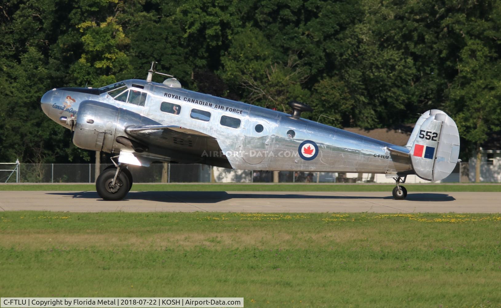 C-FTLU, 1952 Beech Expeditor 3NM C/N CA-152, Beech 3NM RCAF zx