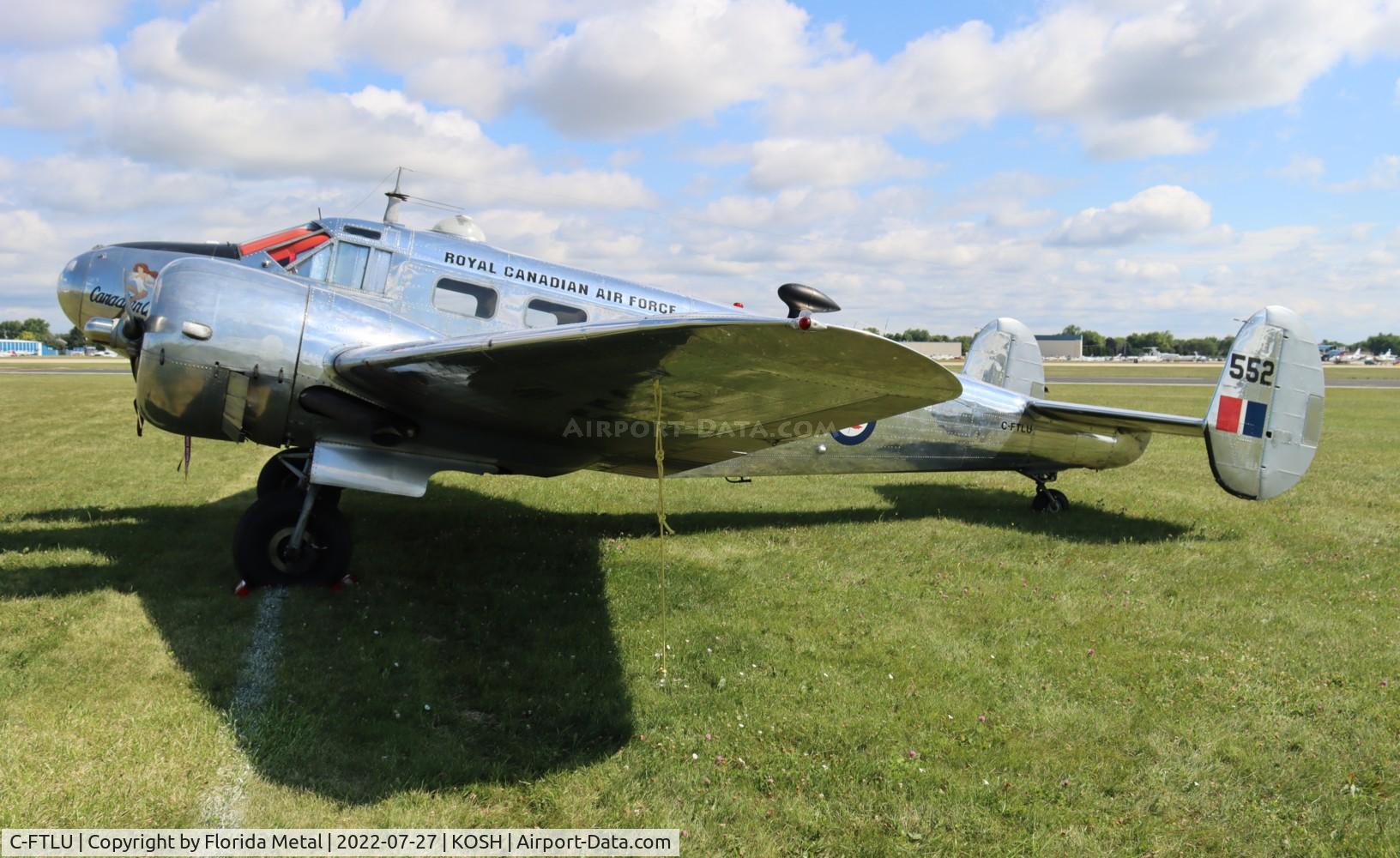 C-FTLU, 1952 Beech Expeditor 3NM C/N CA-152, Beech 3NM RCAF zx