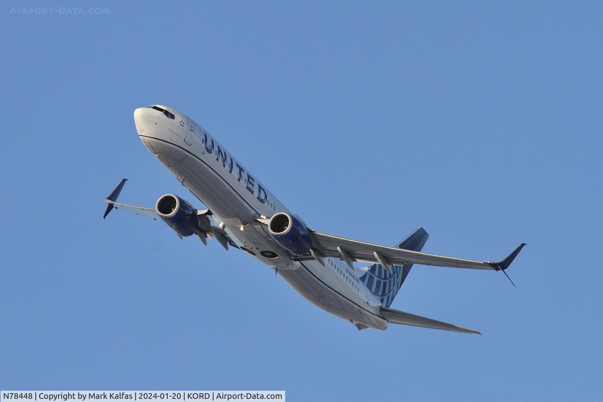 N78448, 2012 Boeing 737-924/ER C/N 40003, B739 United Airlines  BOEING 737-924ER N78448 UAL1092 ORD-RSW