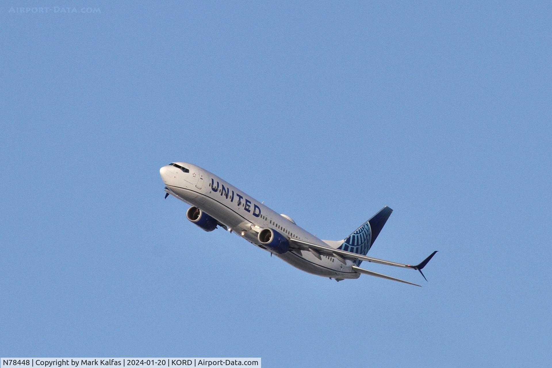 N78448, 2012 Boeing 737-924/ER C/N 40003, B739 United Airlines  BOEING 737-924ER N78448 UAL1092 ORD-RSW
