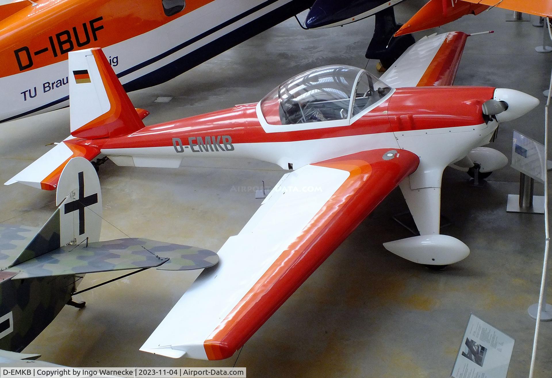 D-EMKB, 1970 Hirth HI.27 Akrostar MK.II C/N 4001, Hirth Hi.27 Acrostar II at the Flugwerft Schleißheim of Deutsches Museum, Oberschleißheim