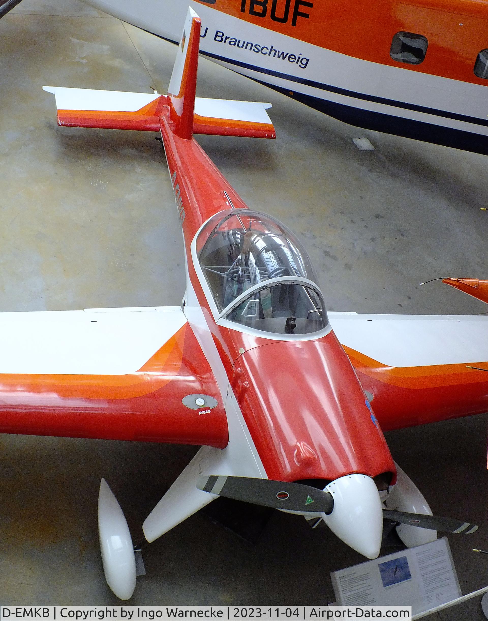 D-EMKB, 1970 Hirth HI.27 Akrostar MK.II C/N 4001, Hirth Hi.27 Acrostar II at the Flugwerft Schleißheim of Deutsches Museum, Oberschleißheim